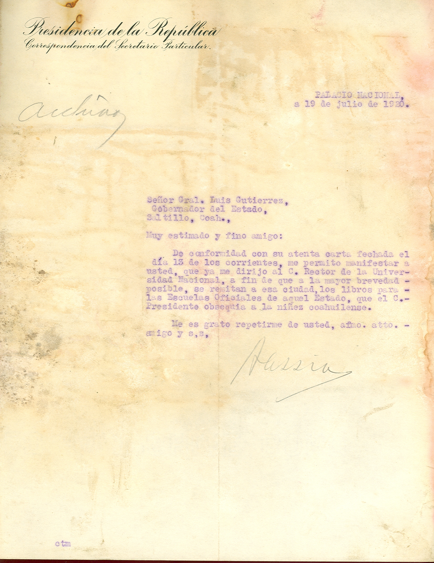 Documento histórico