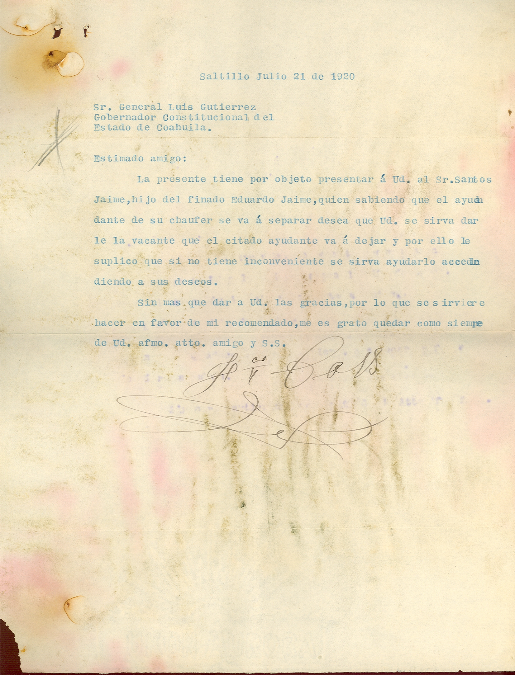 Documento histórico