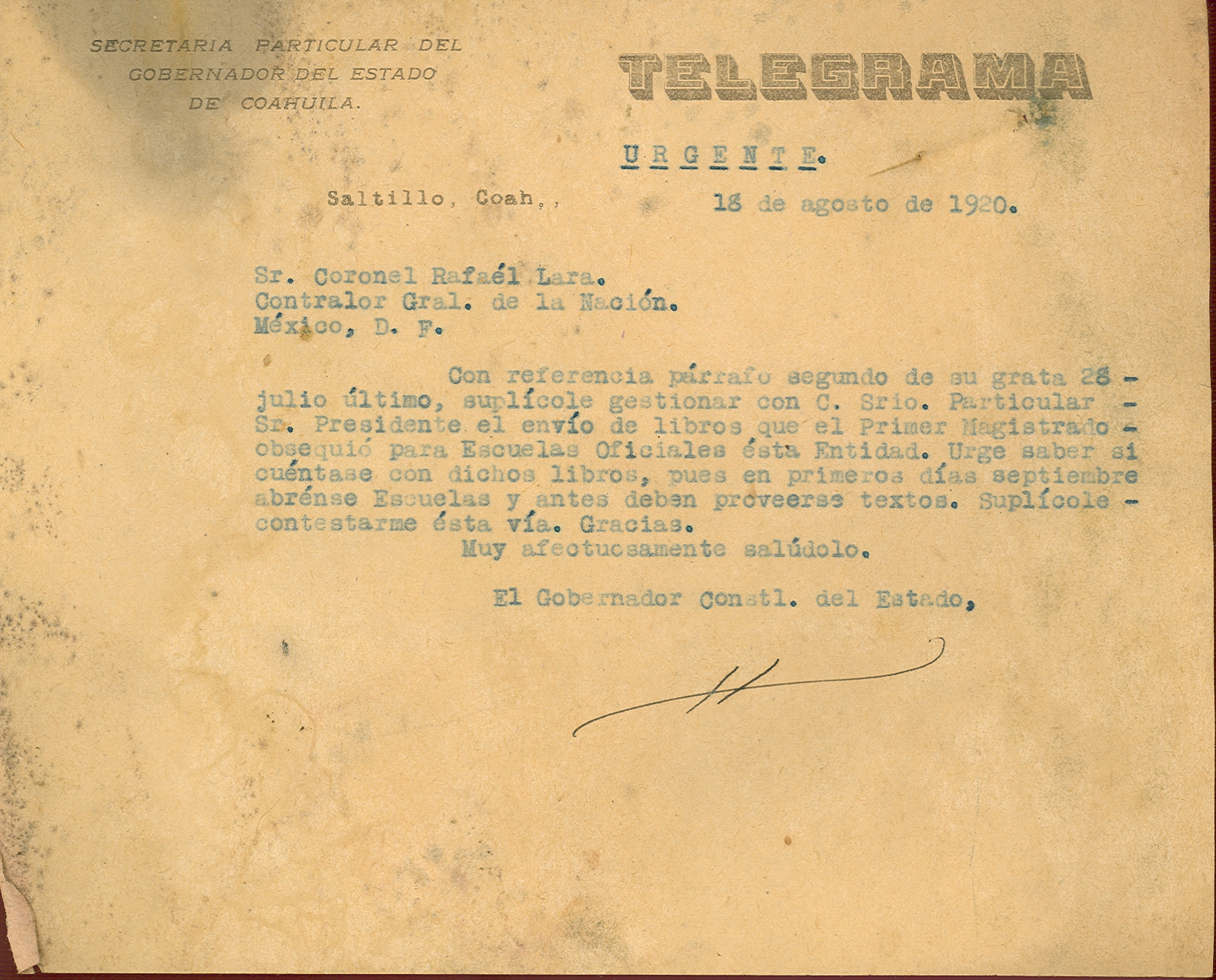 Documento histórico