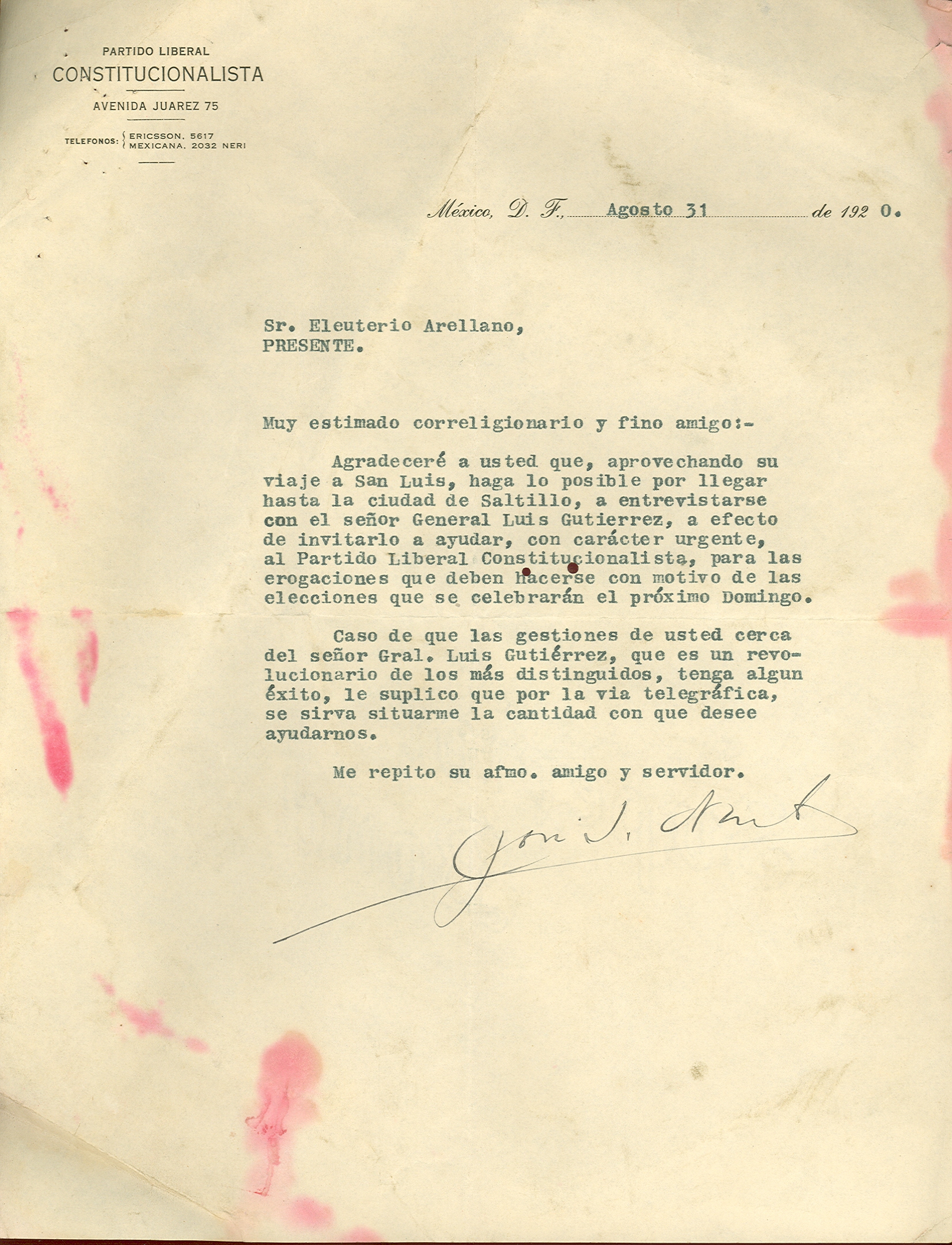 Documento histórico