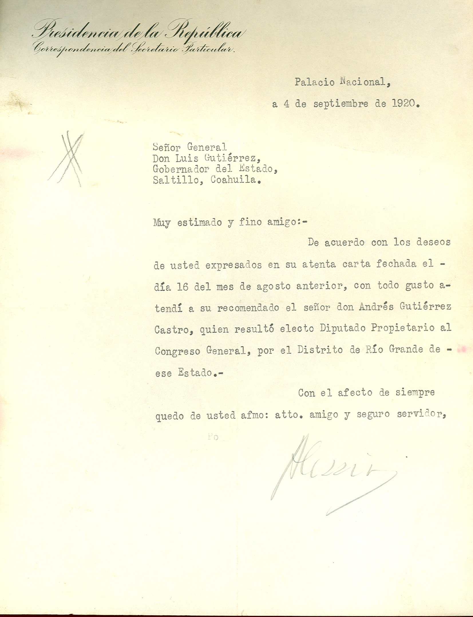 Documento histórico