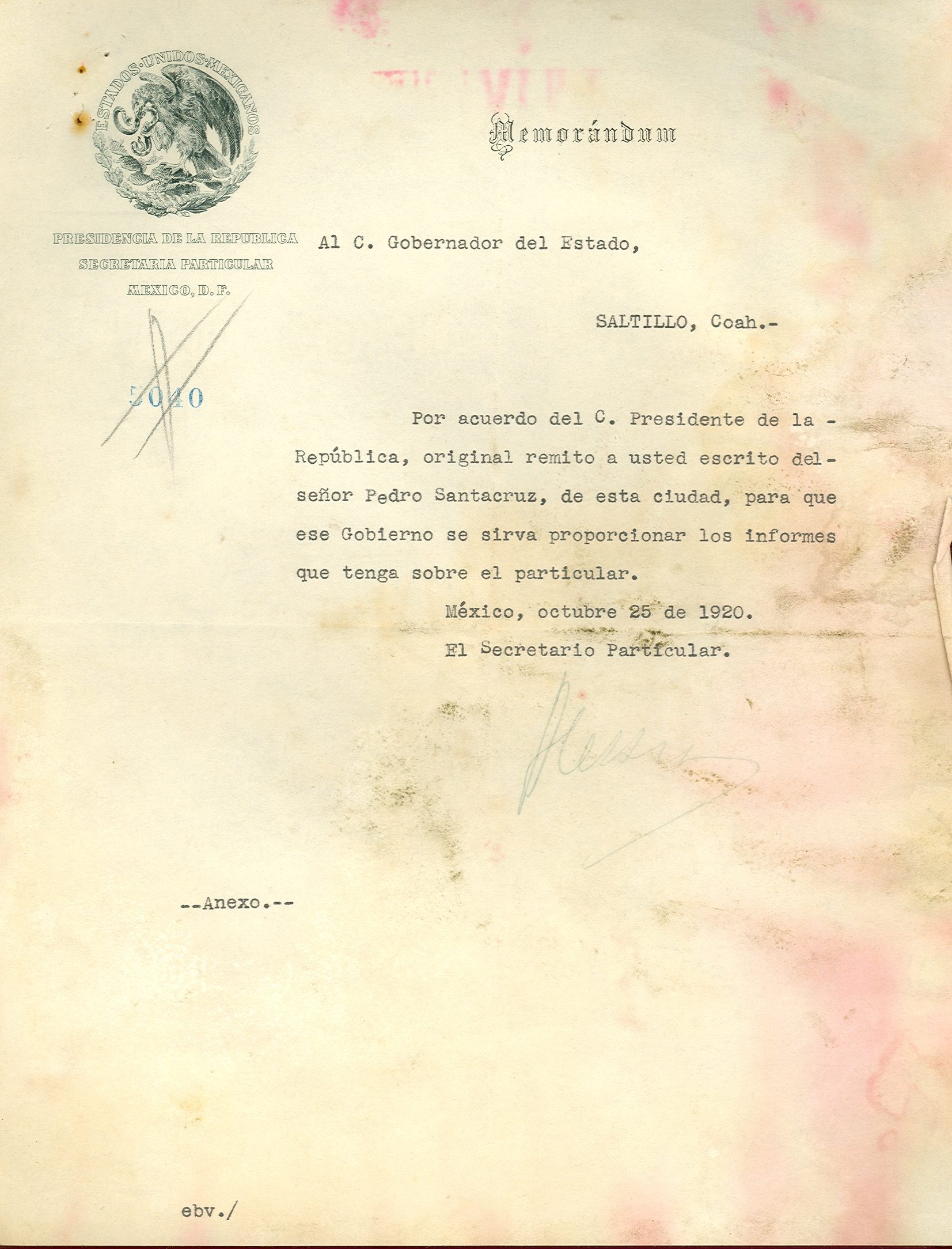 Documento histórico