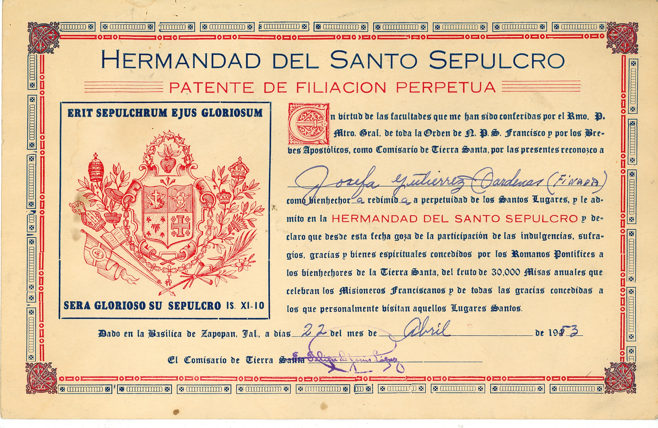 Documento histórico