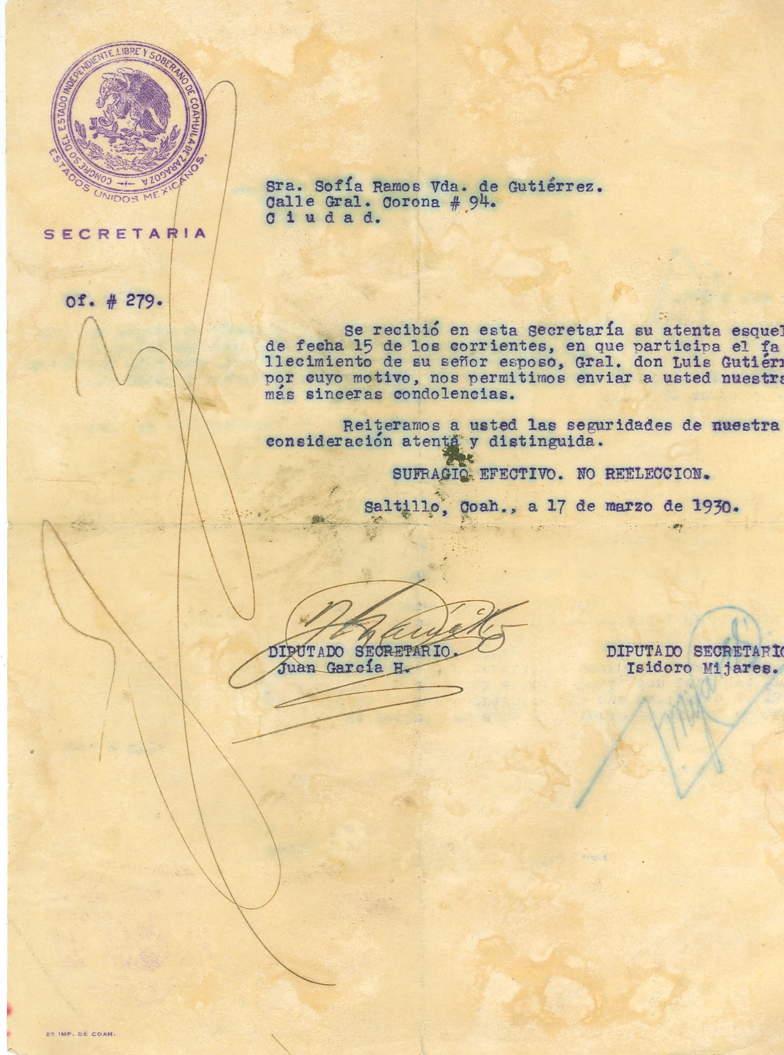 Documento histórico