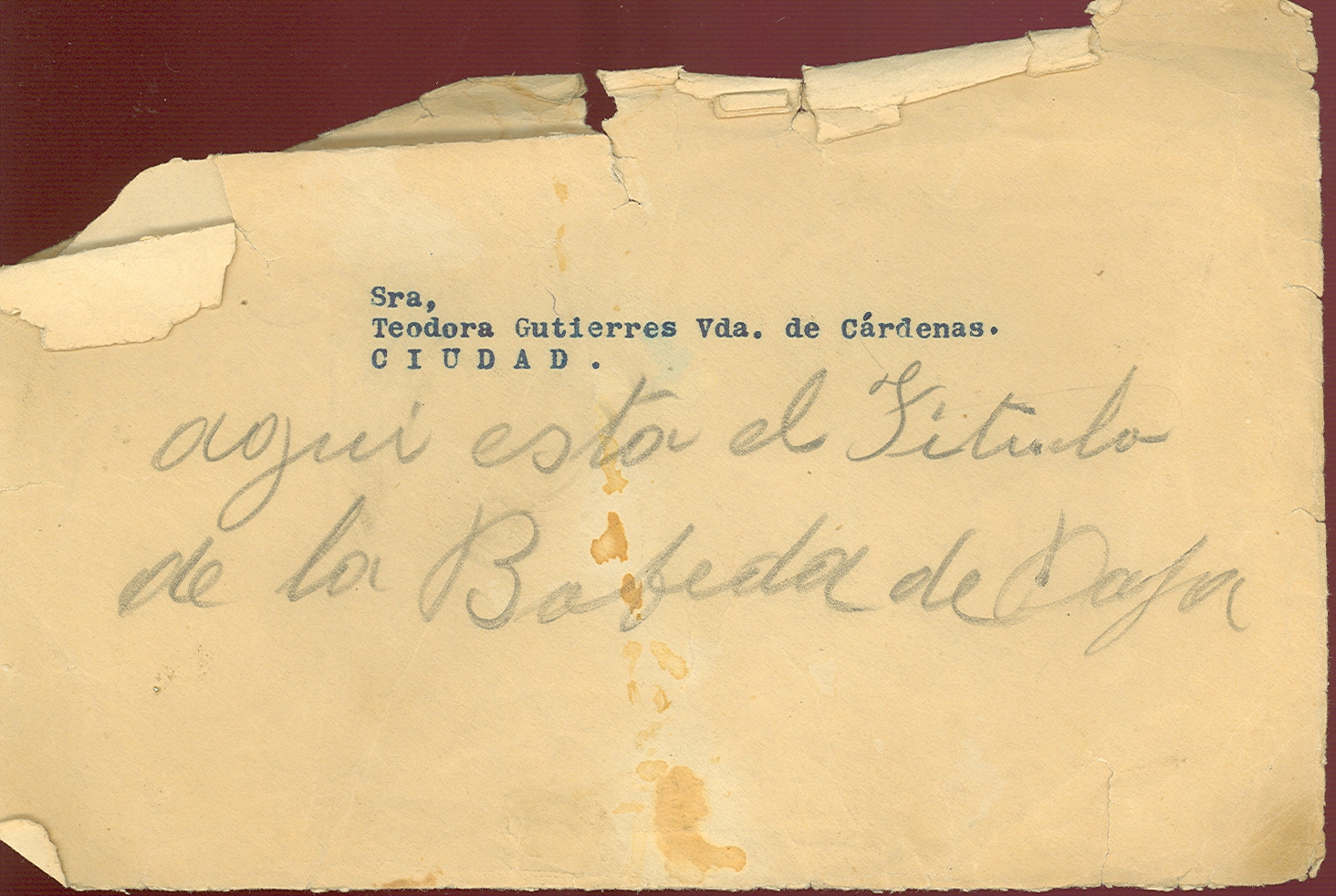 Documento histórico