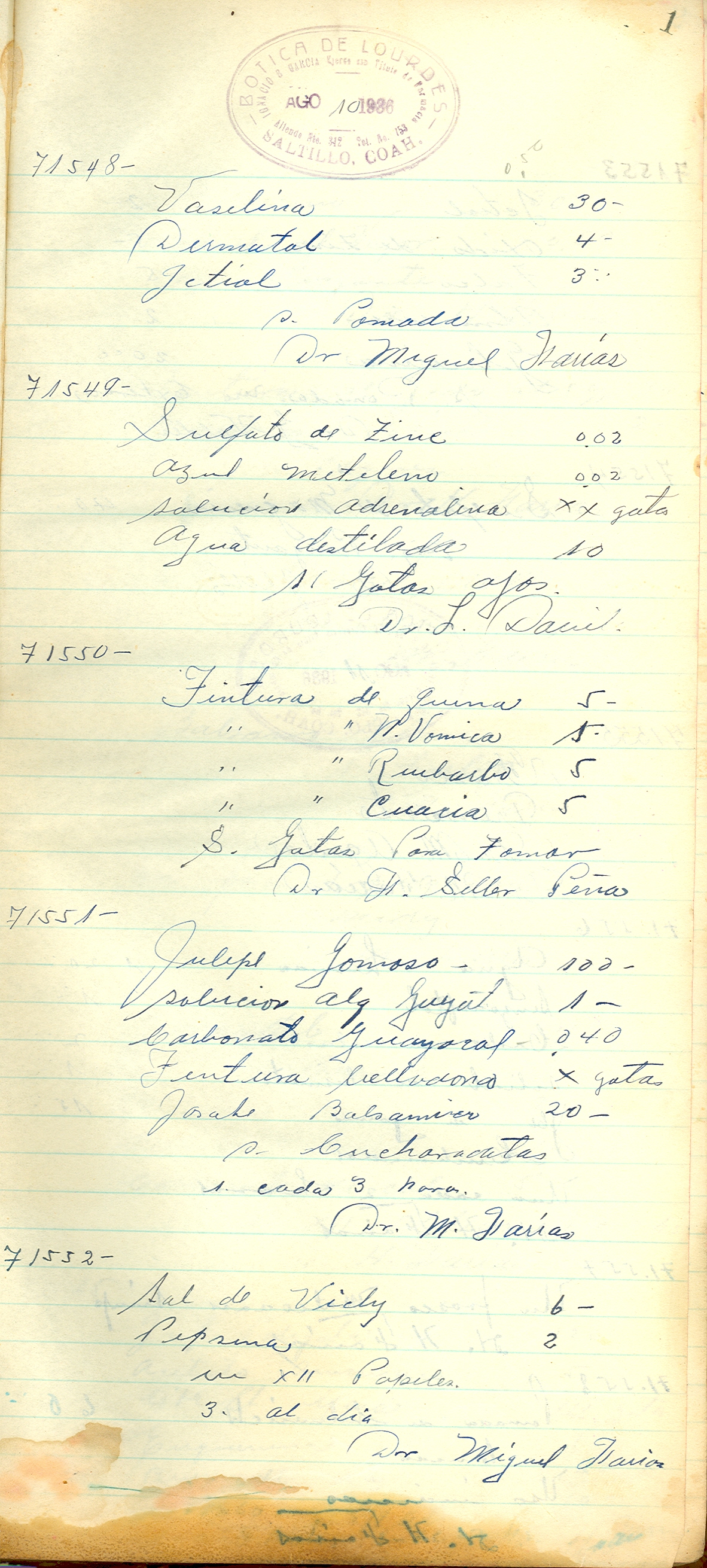 Documento histórico