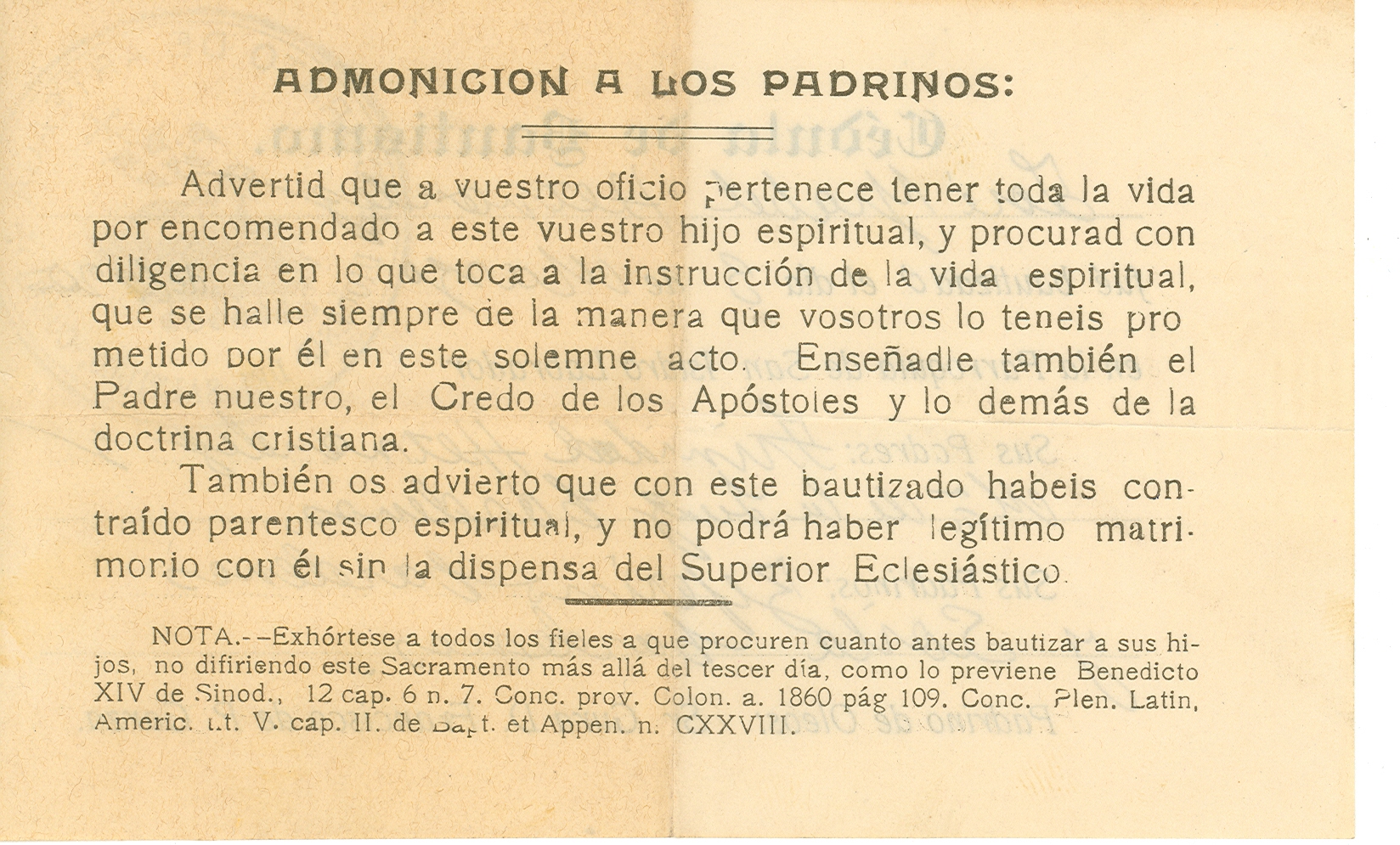 Documento histórico
