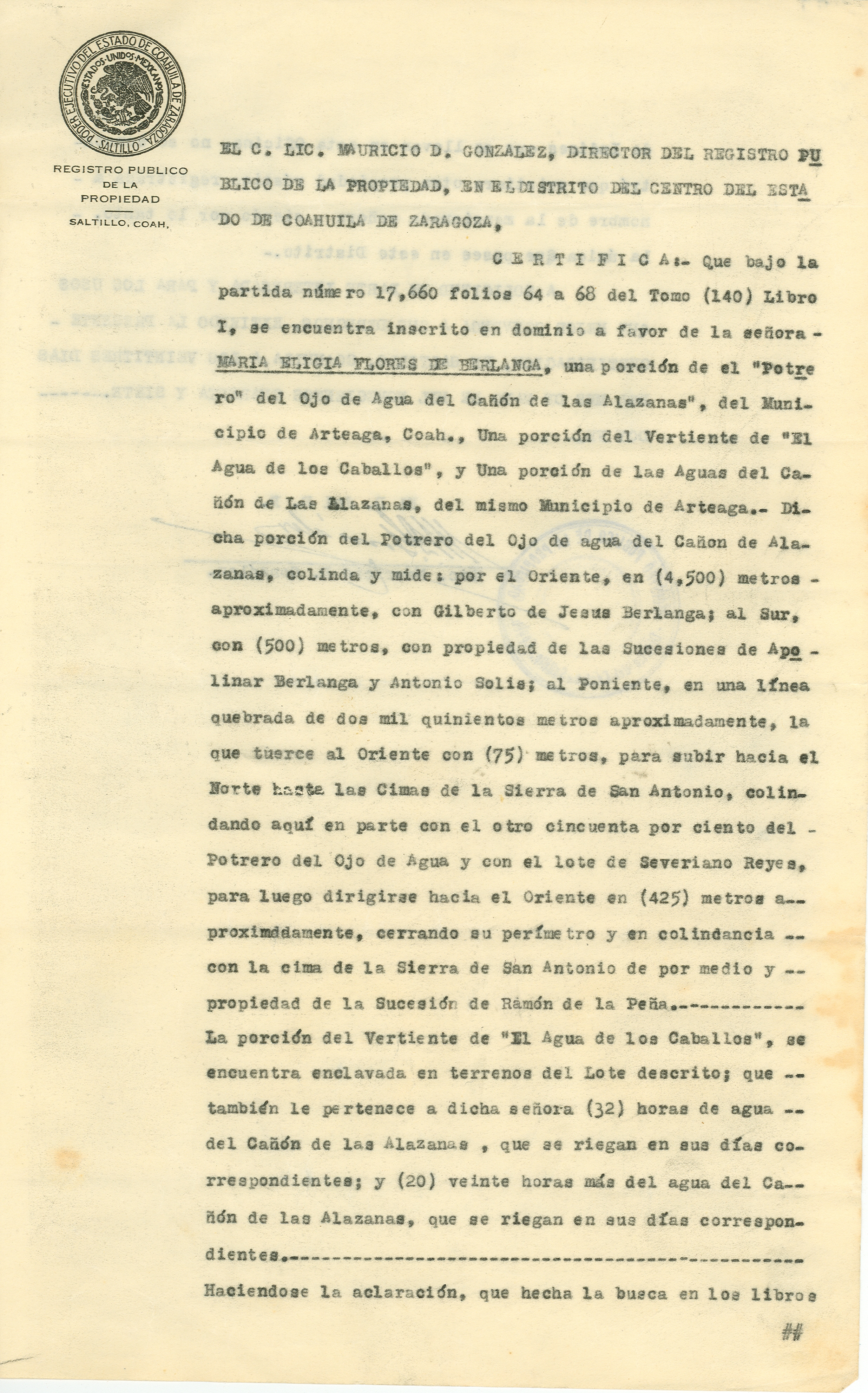 Documento histórico