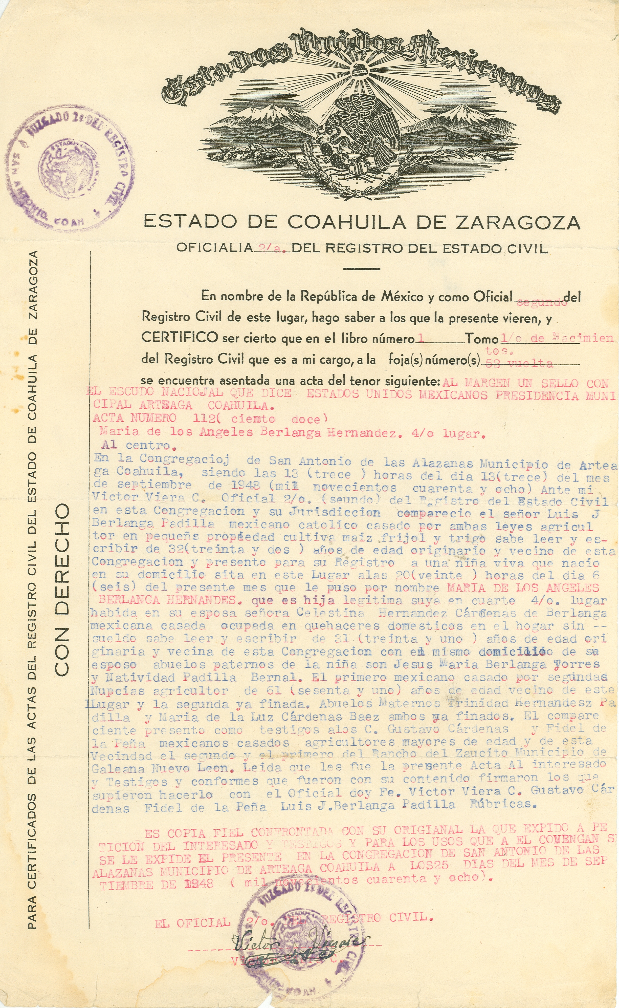 Documento histórico
