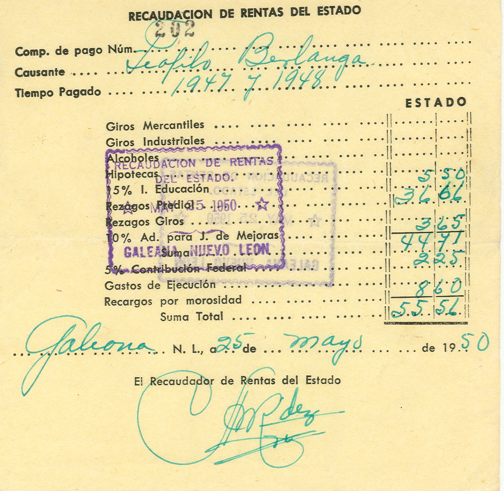 Documento histórico