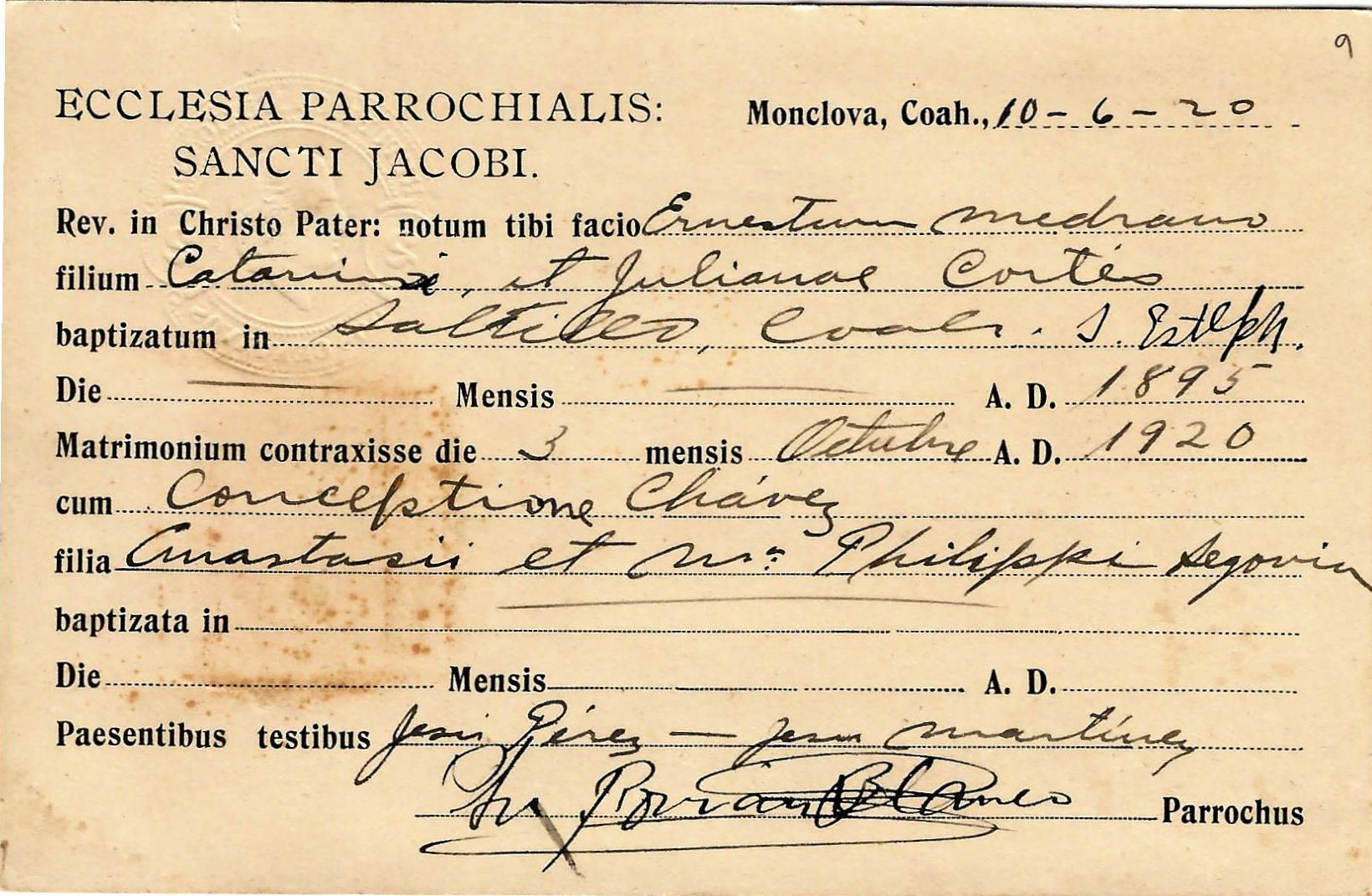 Documento histórico