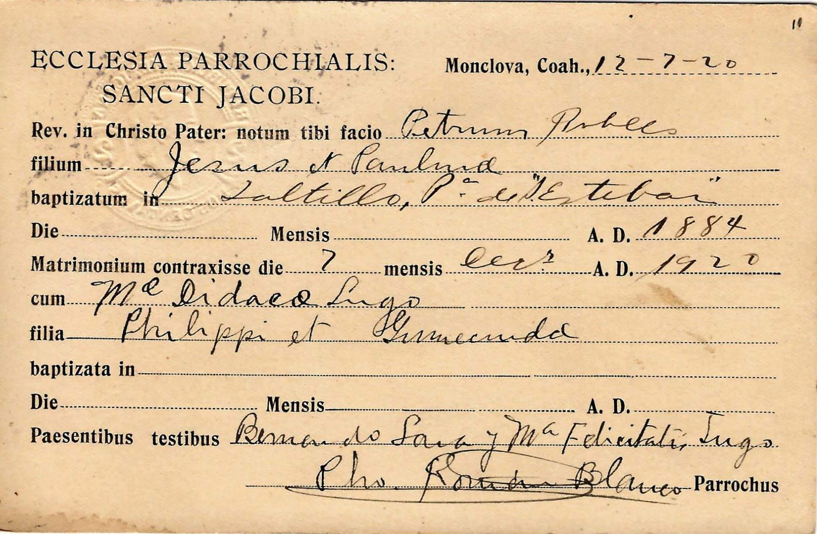 Documento histórico