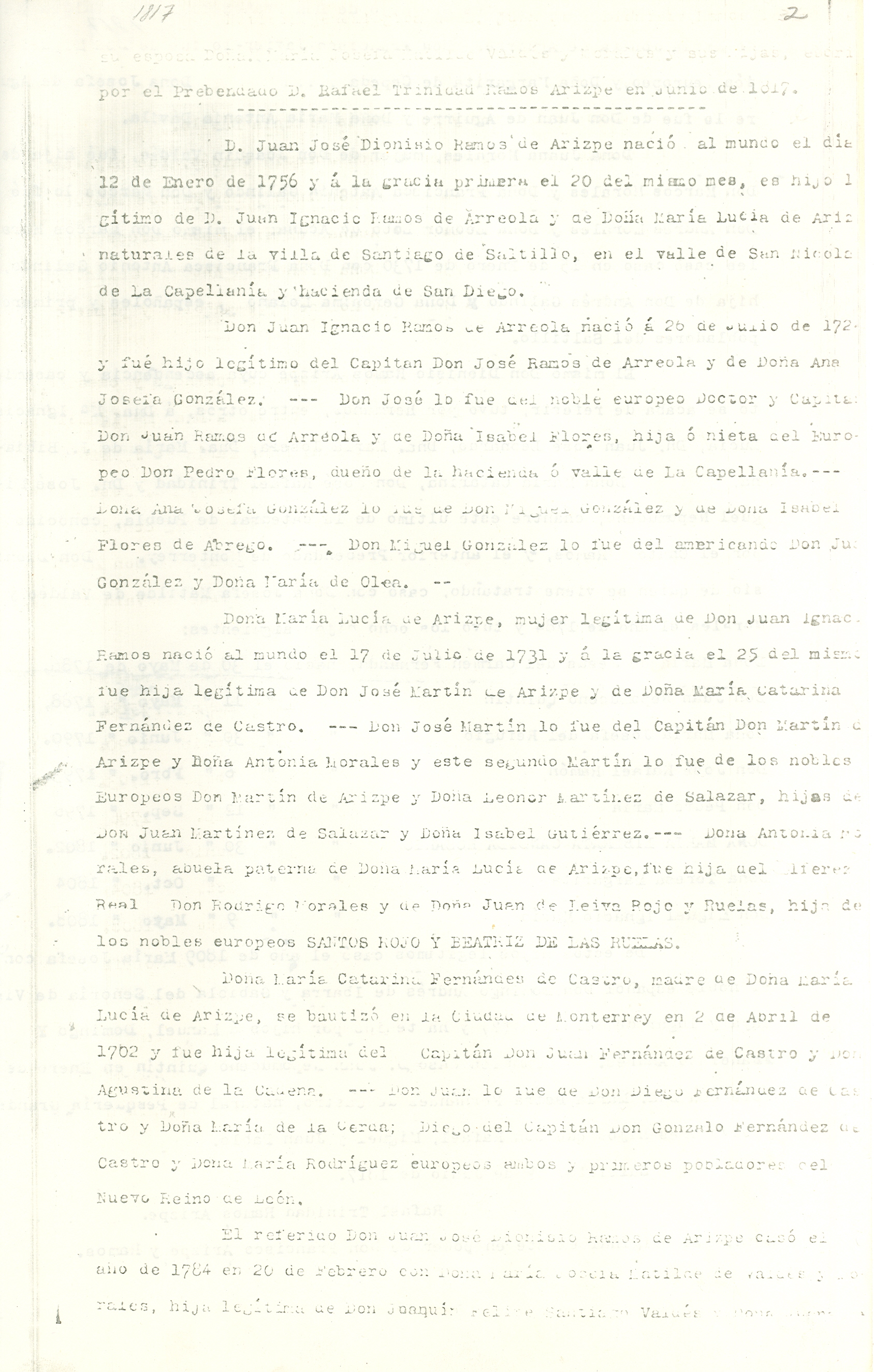 Documento histórico