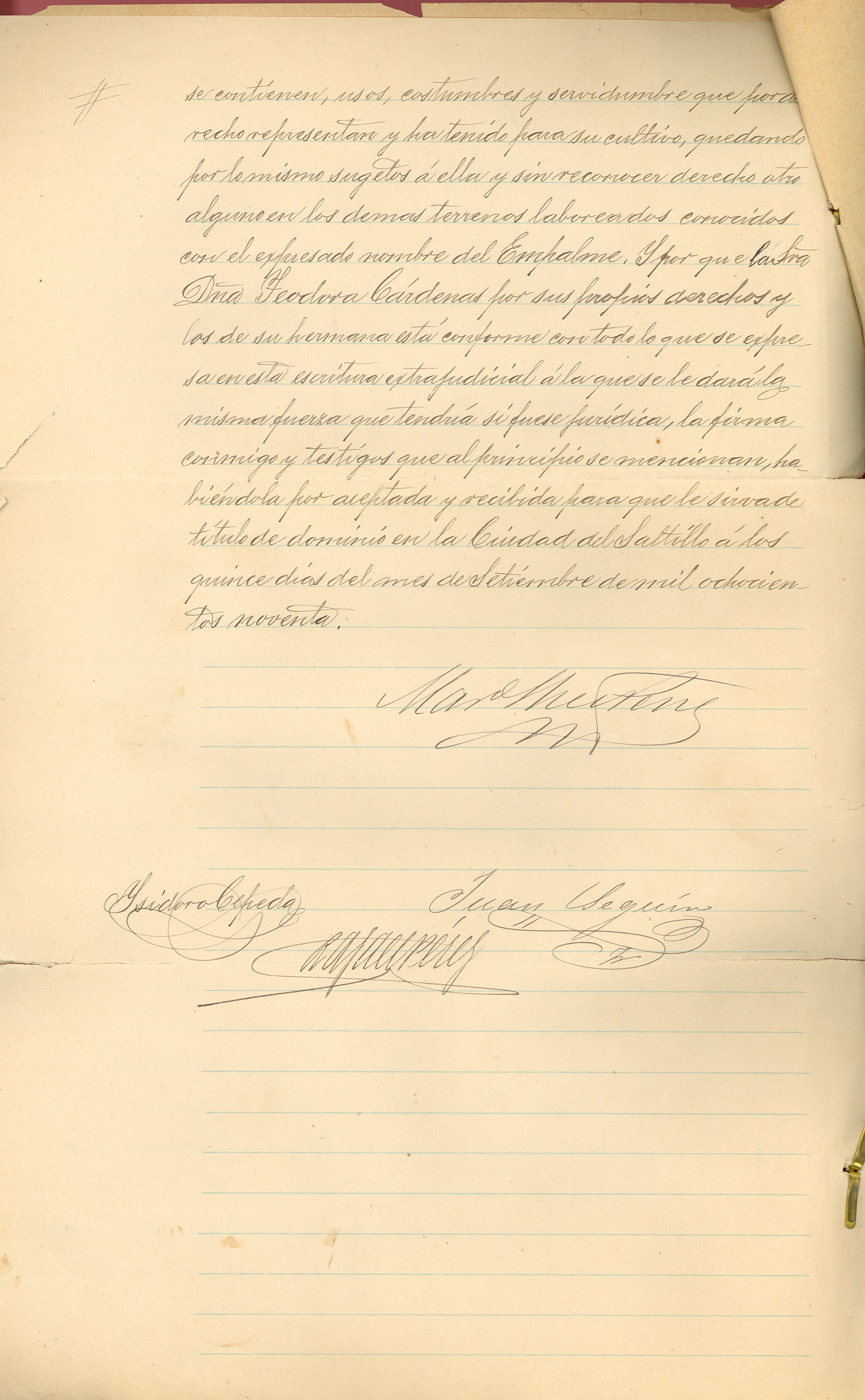 Documento histórico