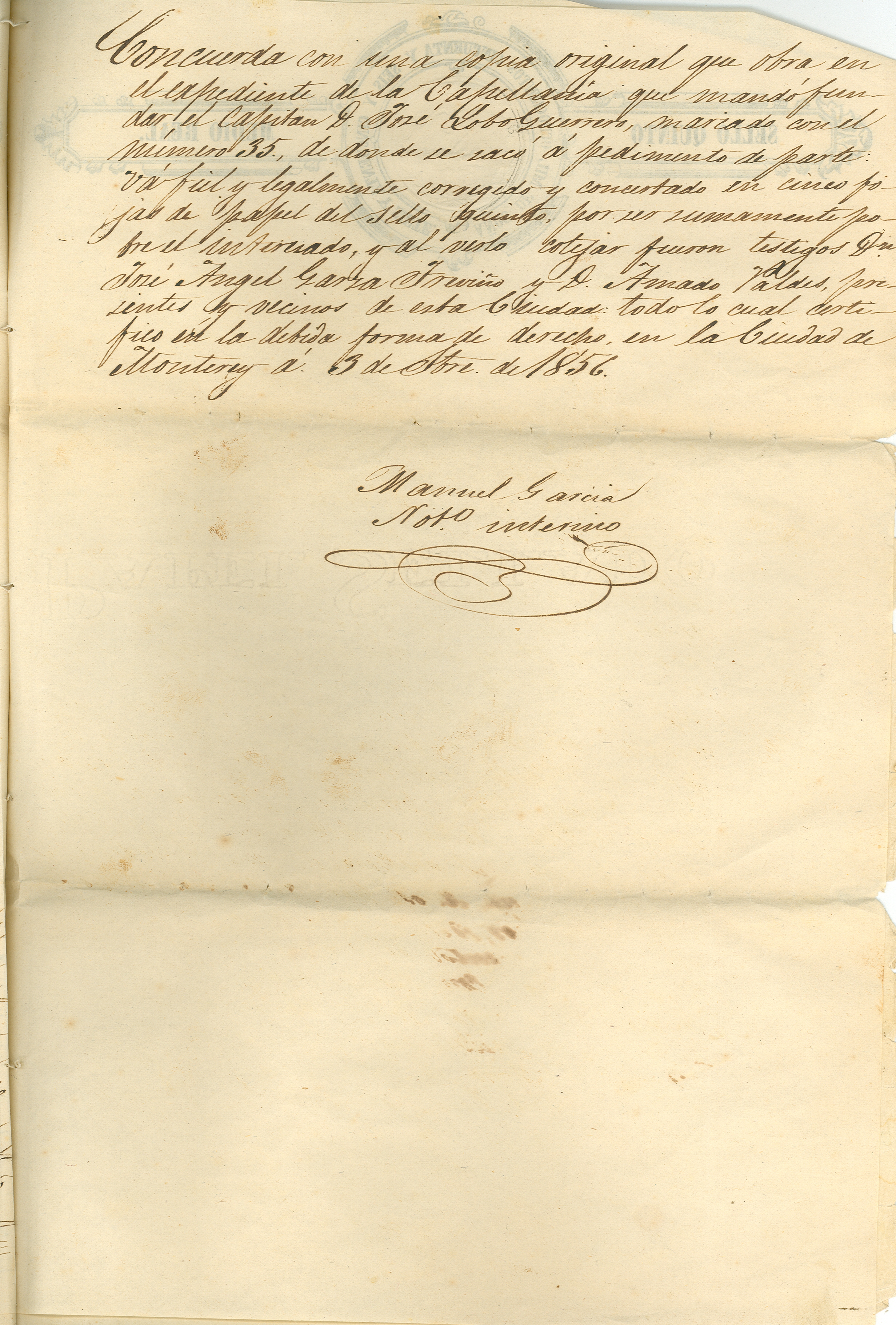 Documento histórico