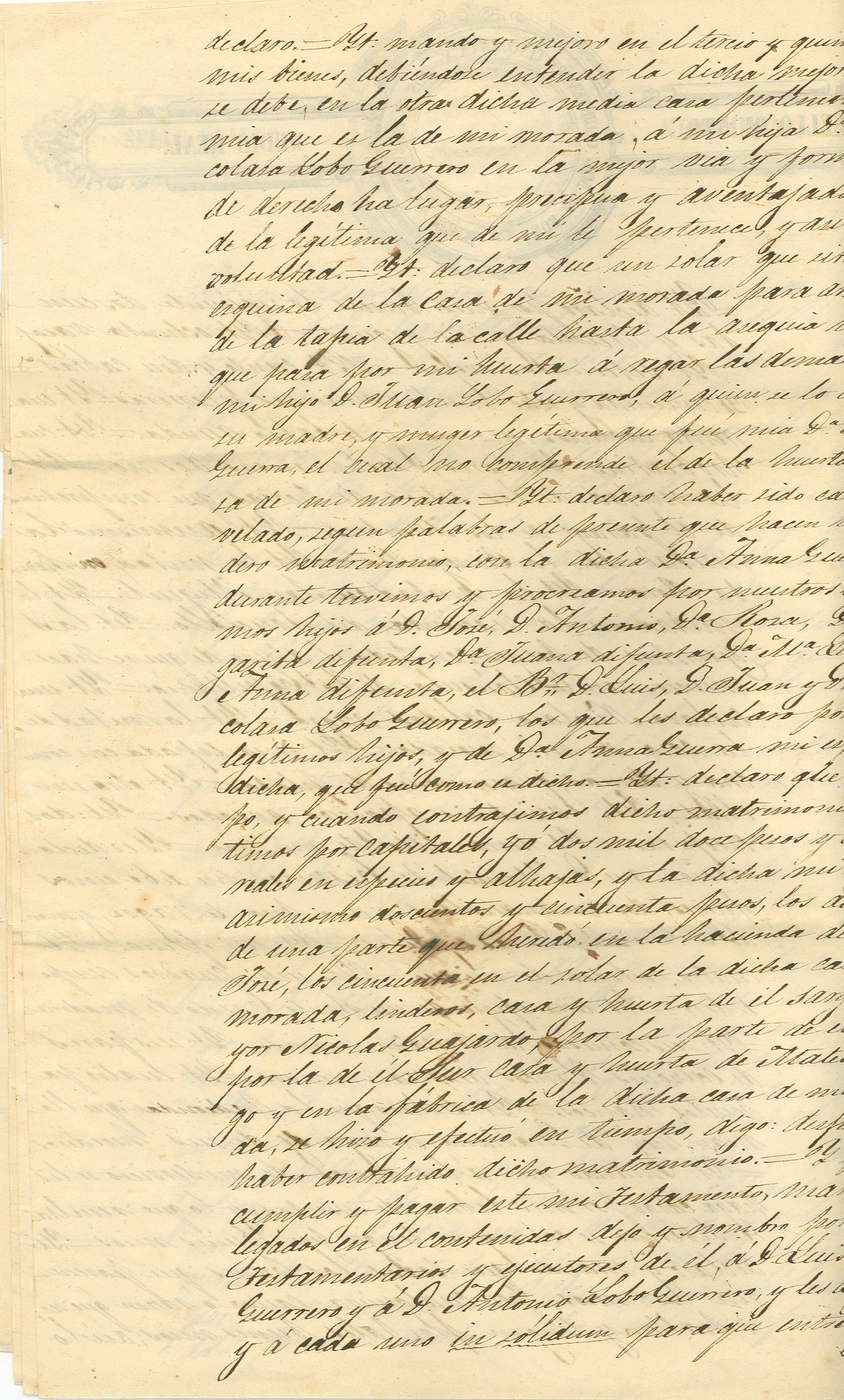 Documento histórico