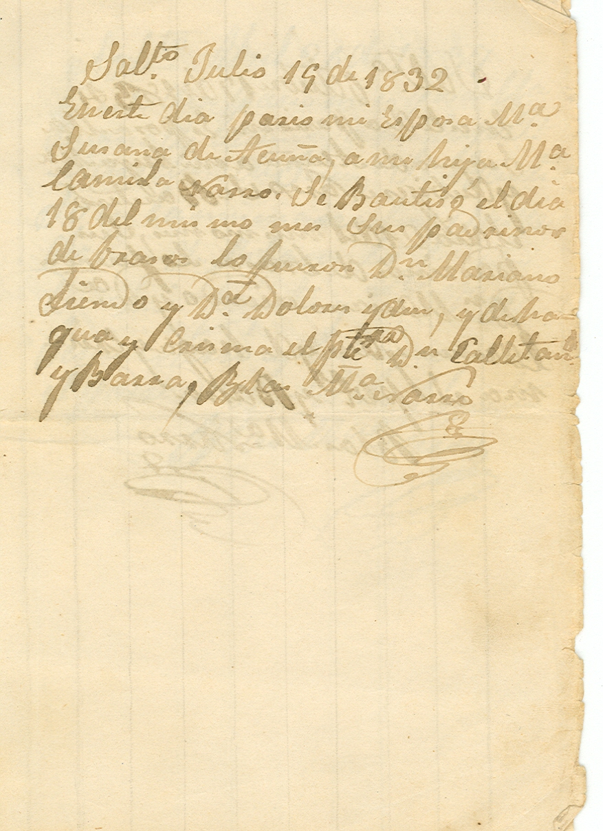 Documento histórico