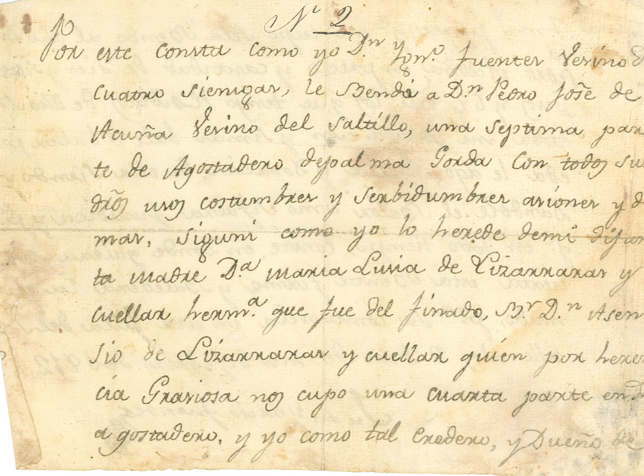 Documento histórico