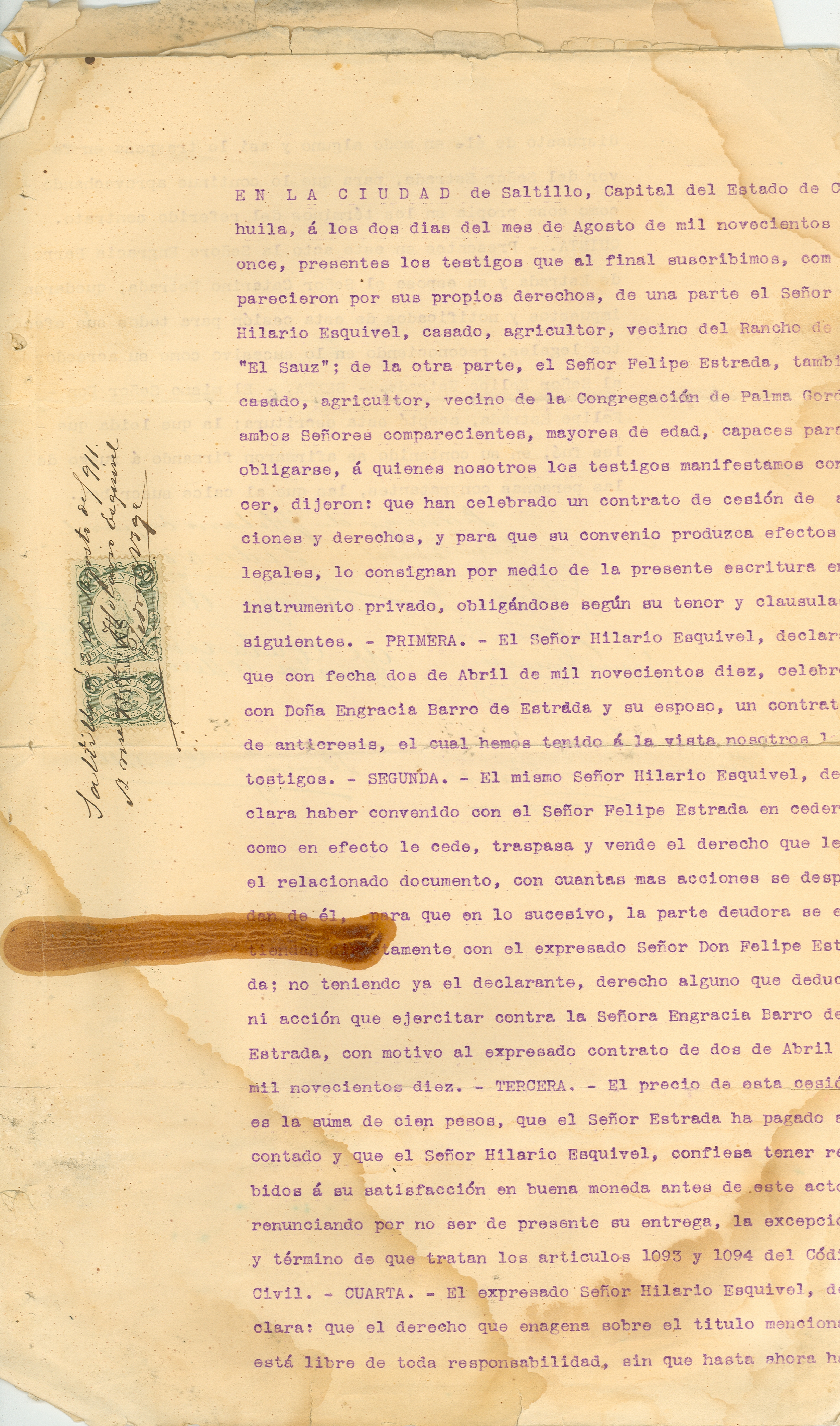 Documento histórico