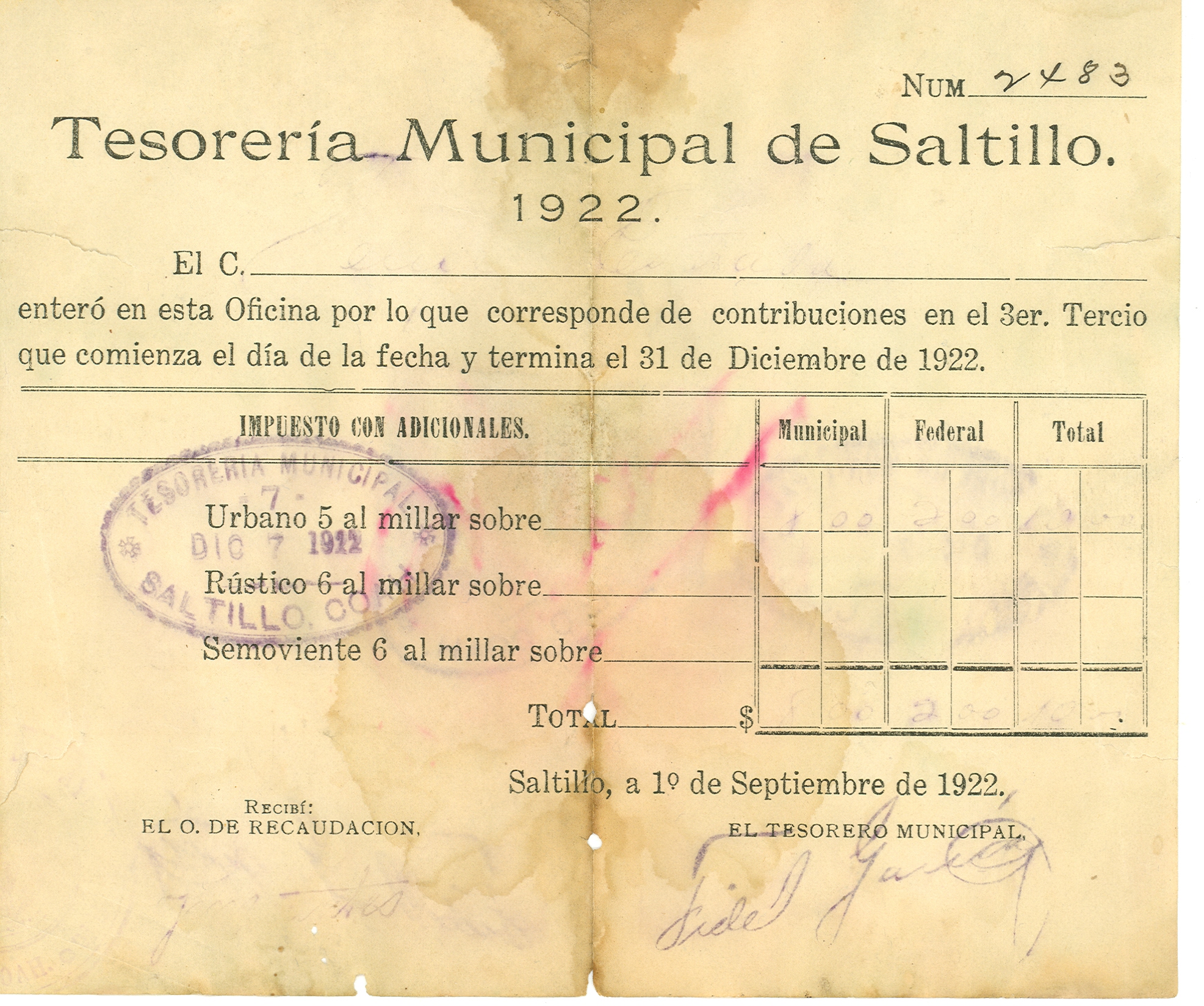 Documento histórico