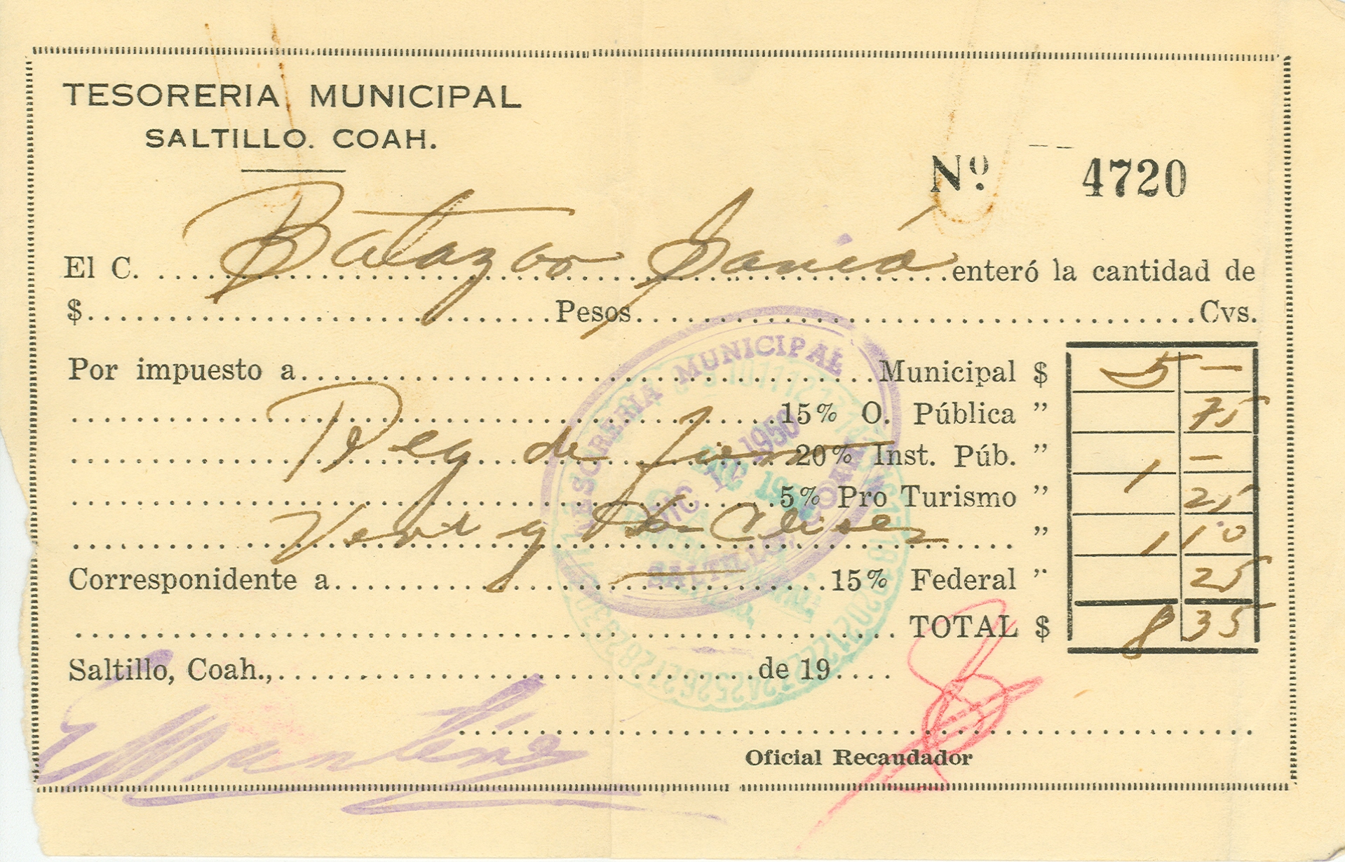 Documento histórico
