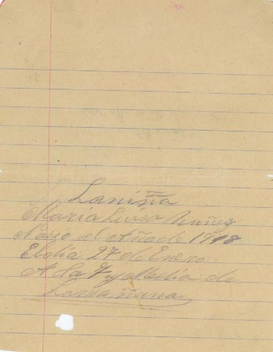 Documento histórico