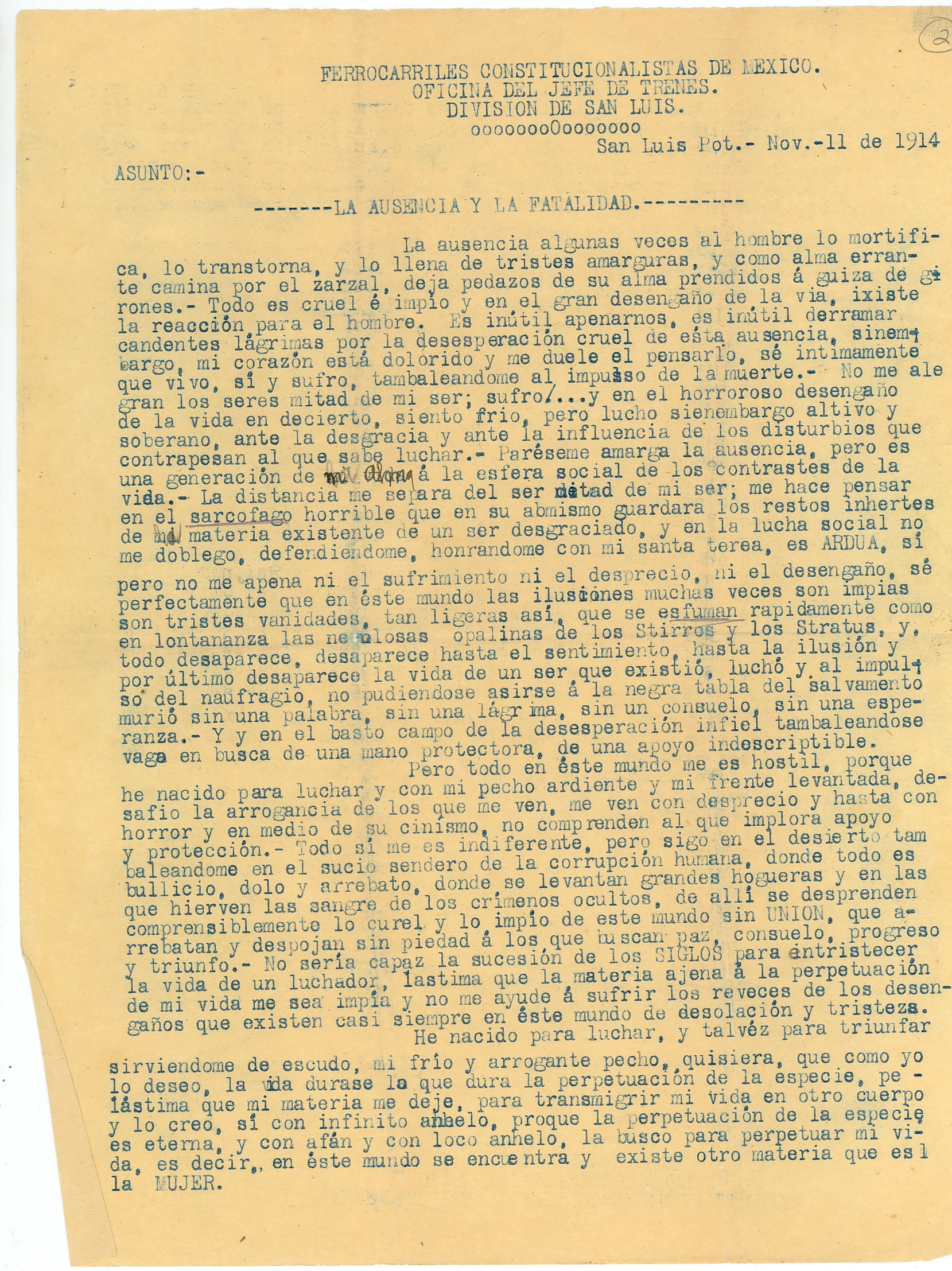 Documento histórico