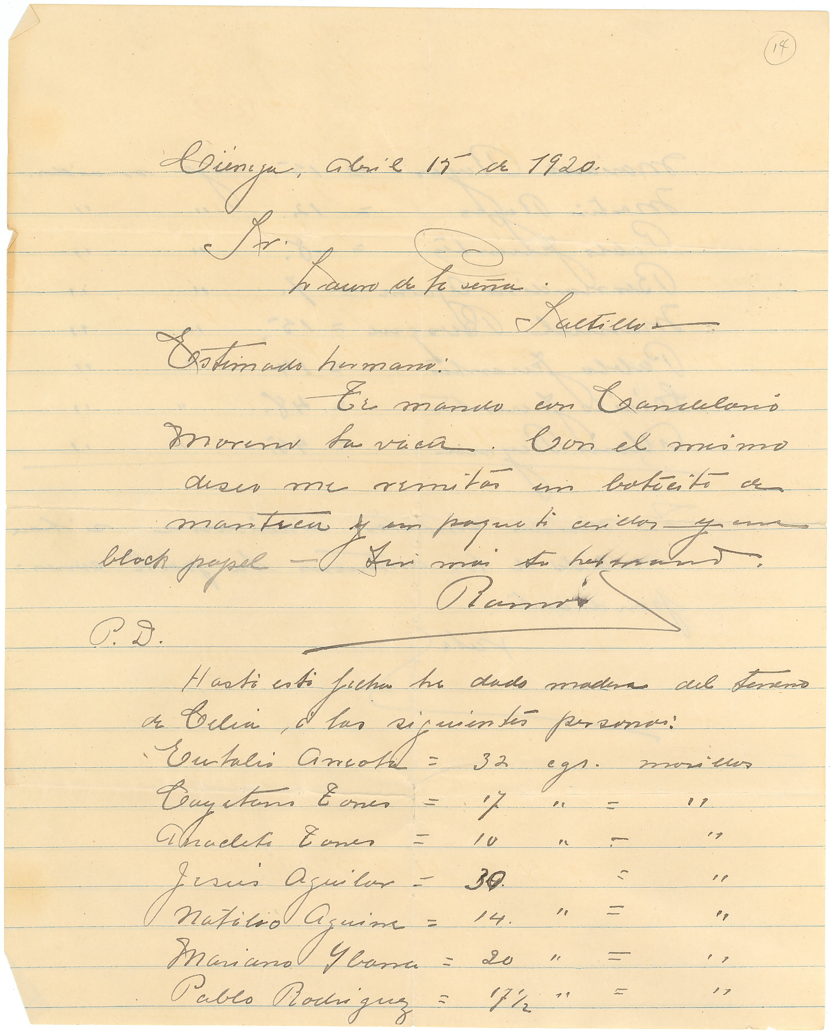 Documento histórico