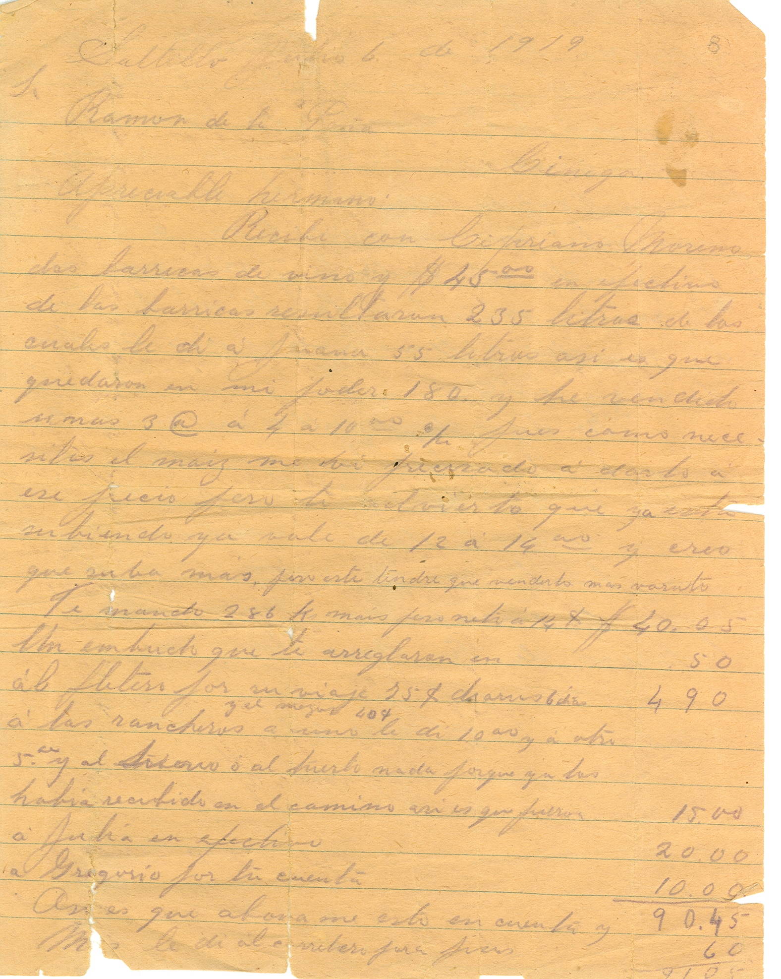 Documento histórico