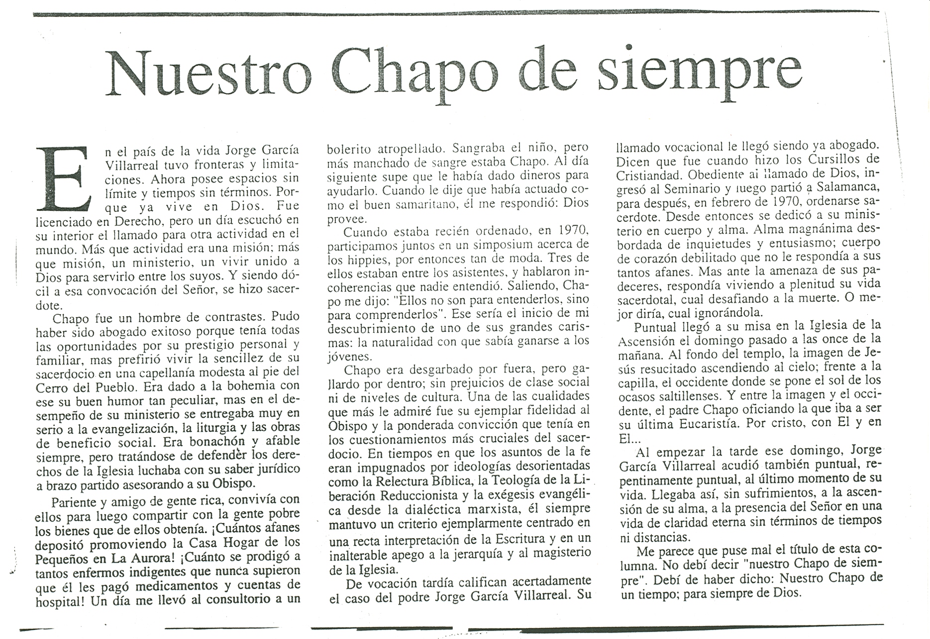 Documento histórico