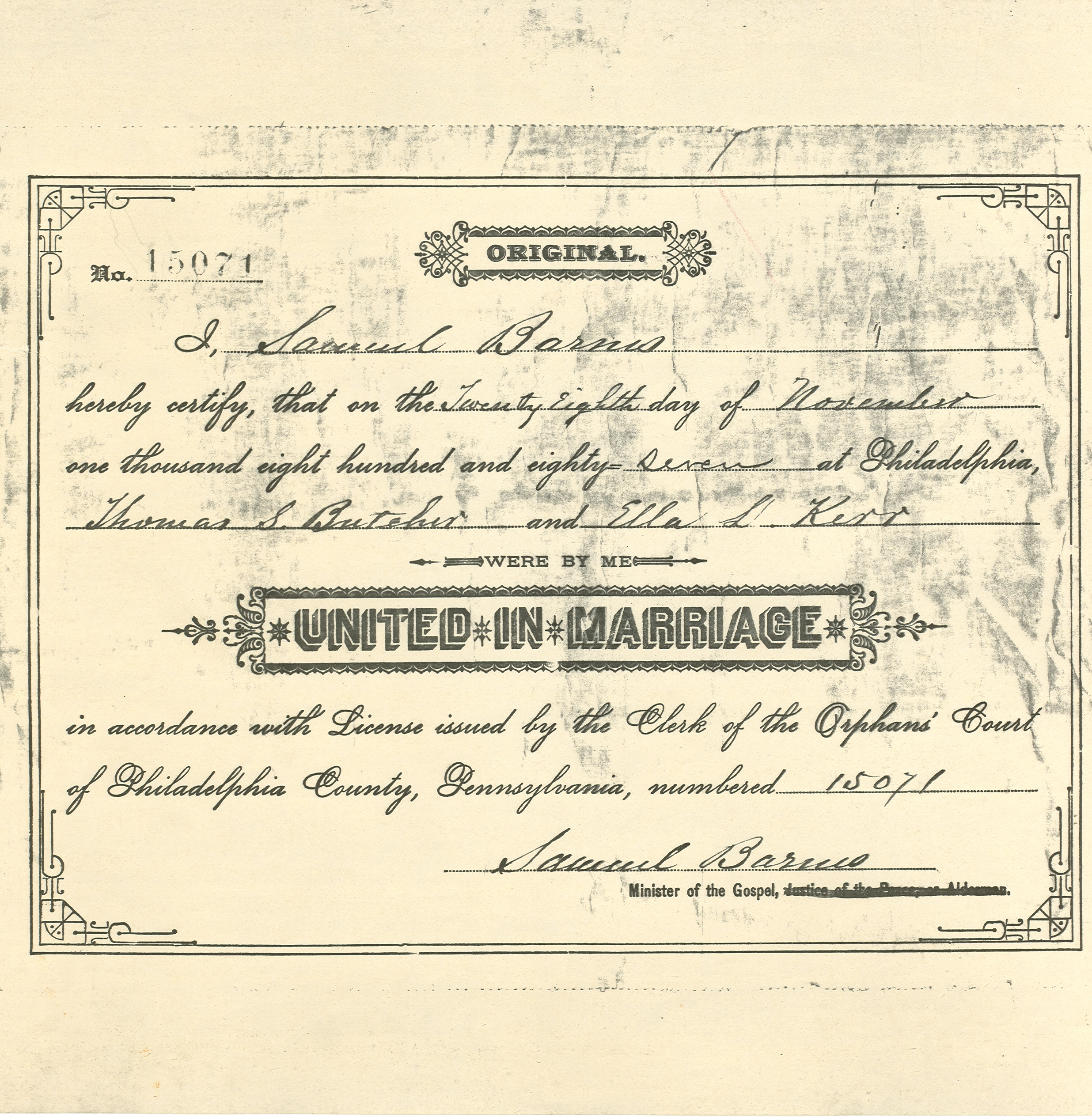 Documento histórico