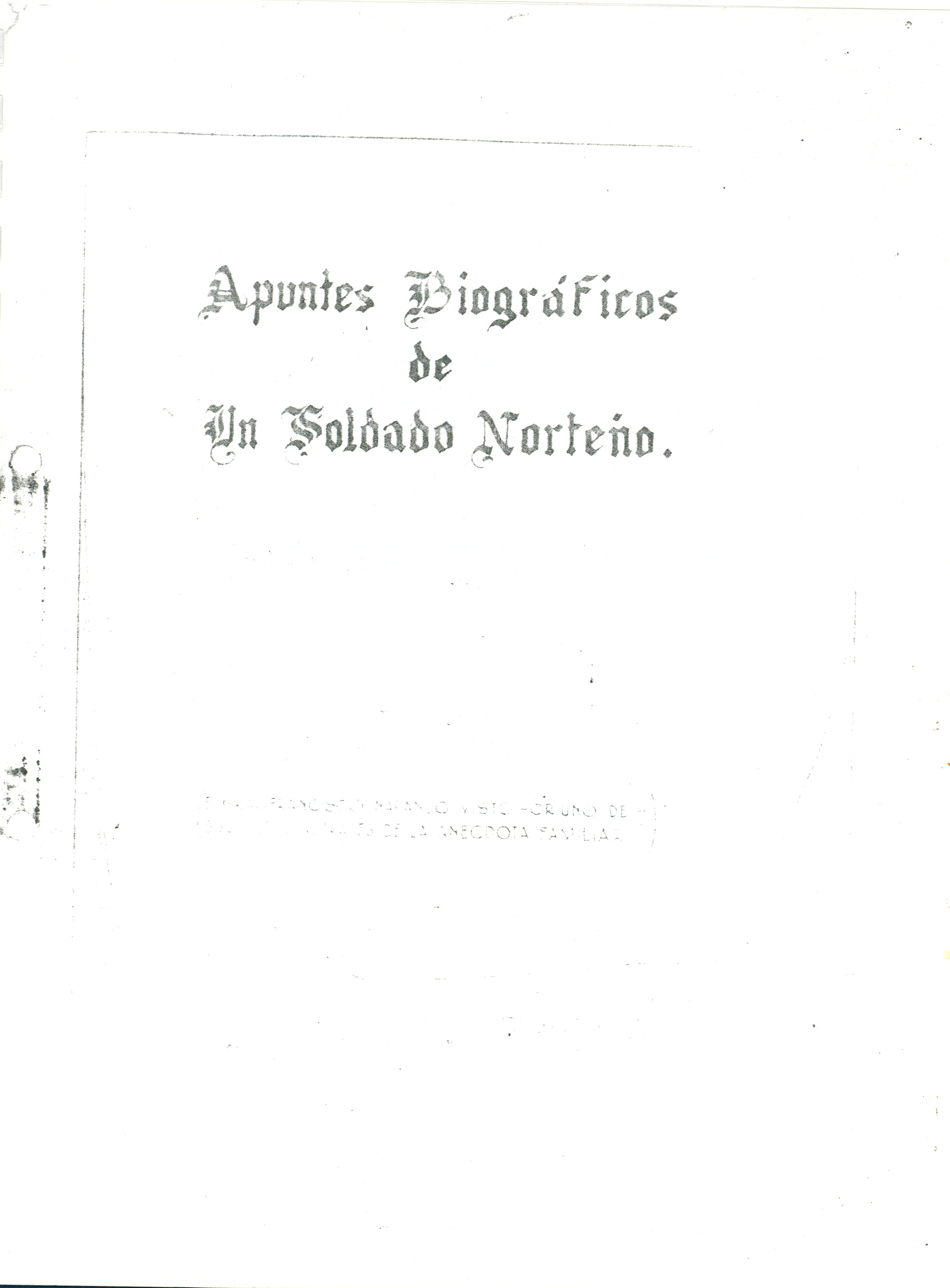 Documento histórico