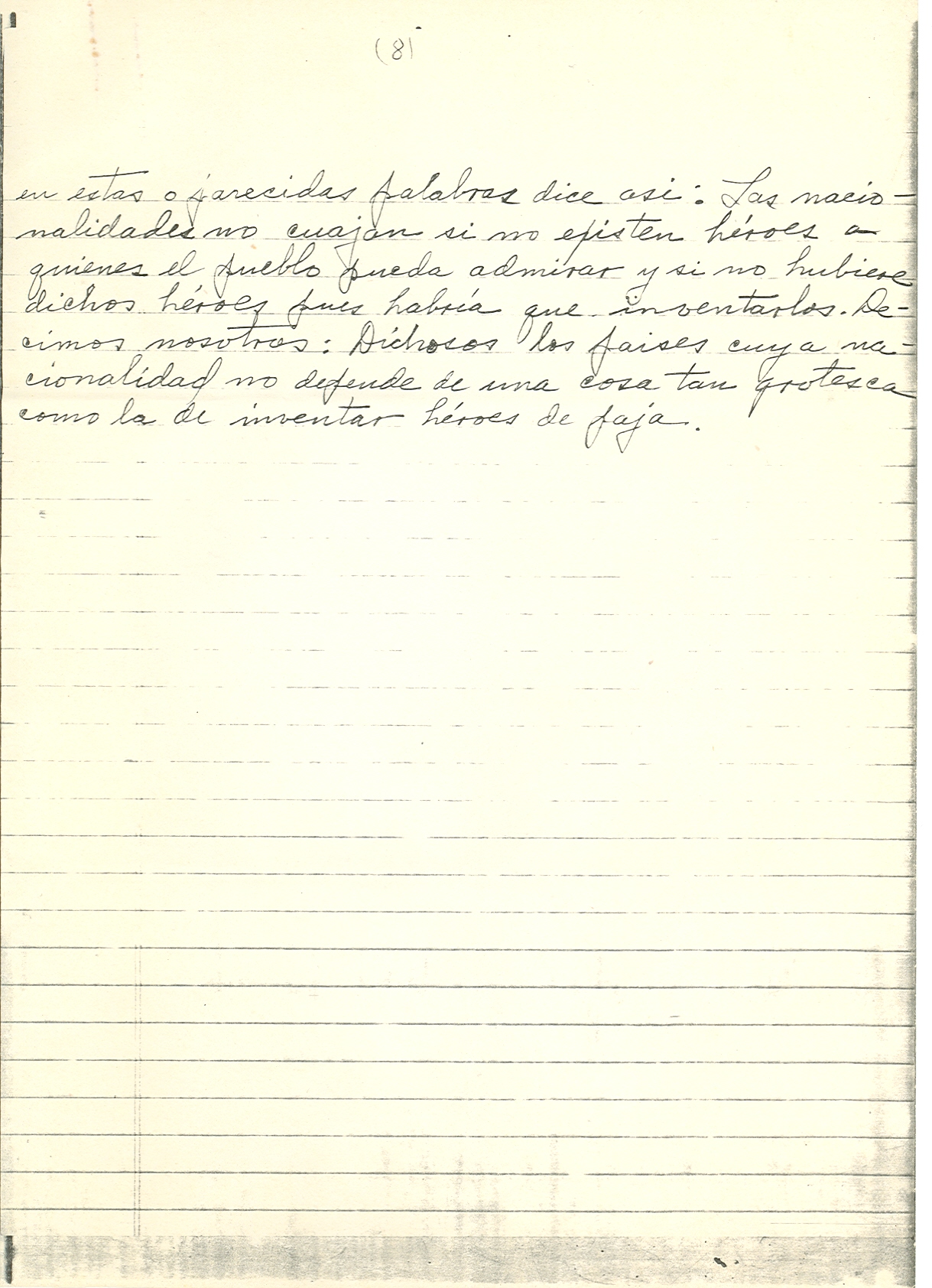 Documento histórico