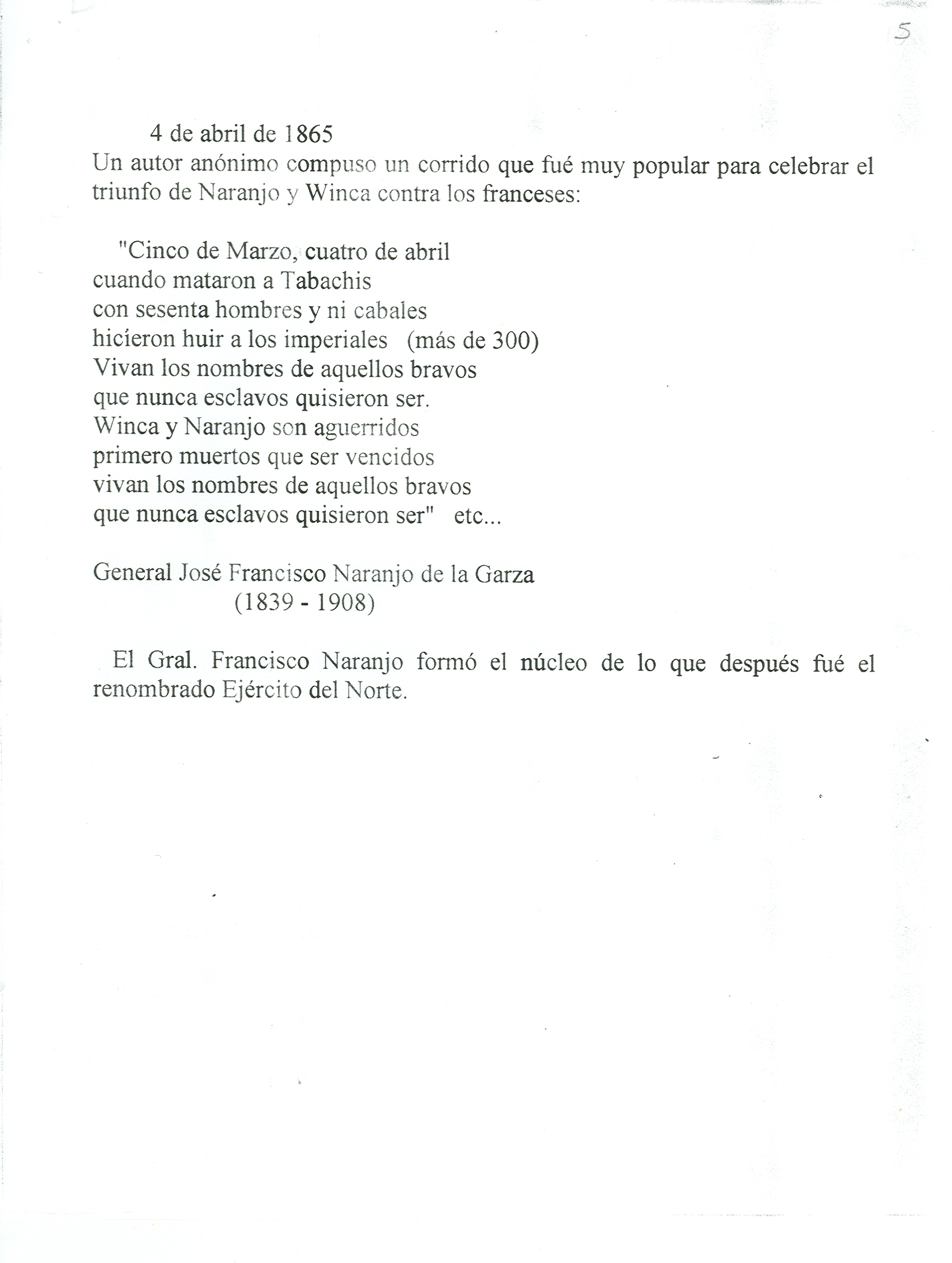 Documento histórico