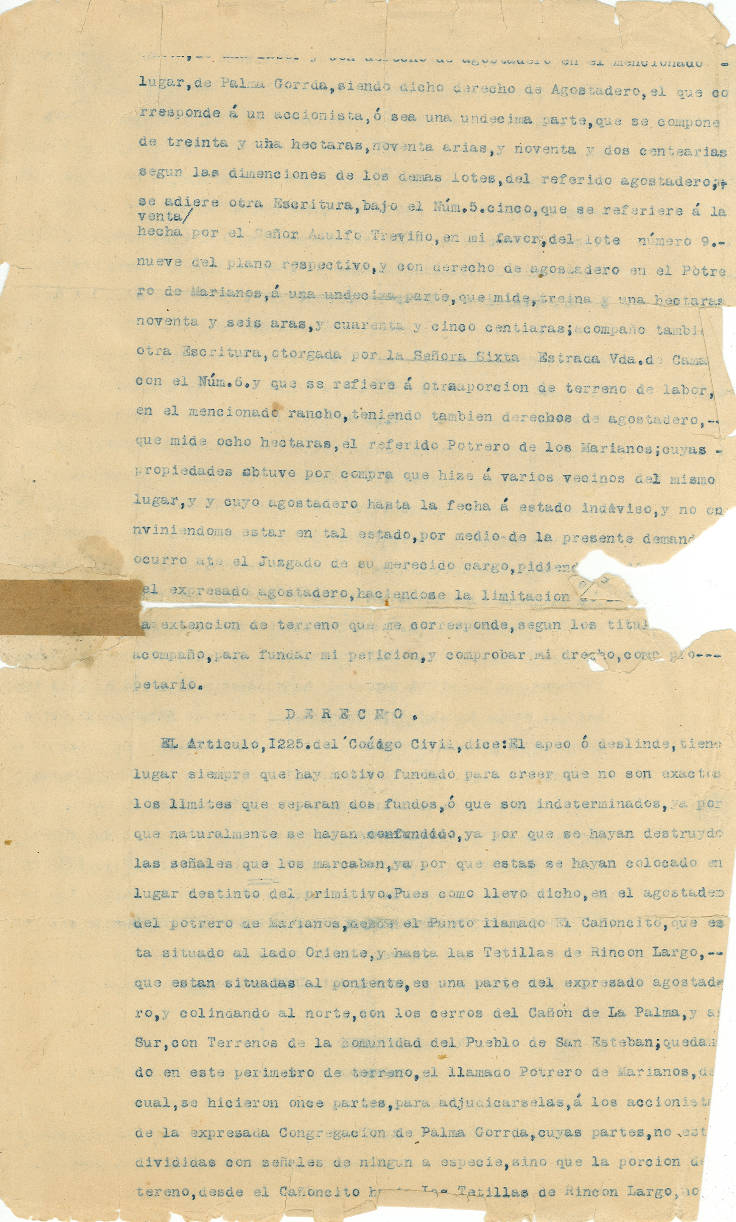 Documento histórico