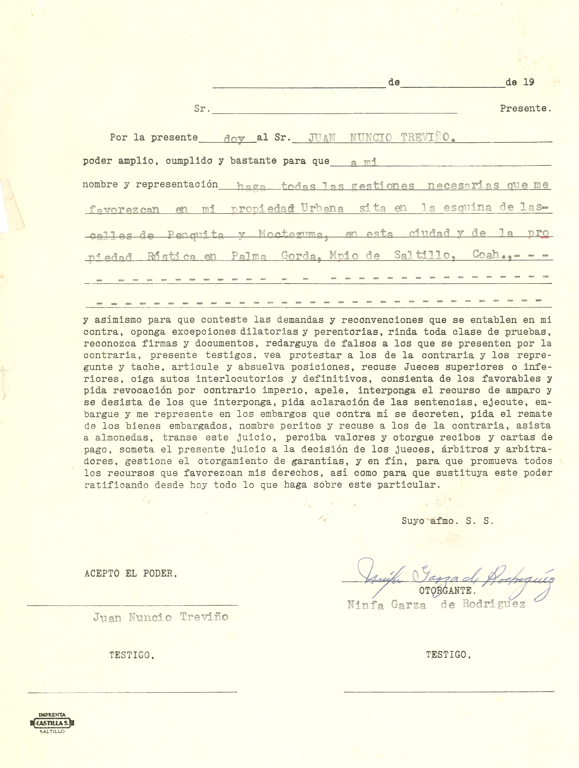 Documento histórico