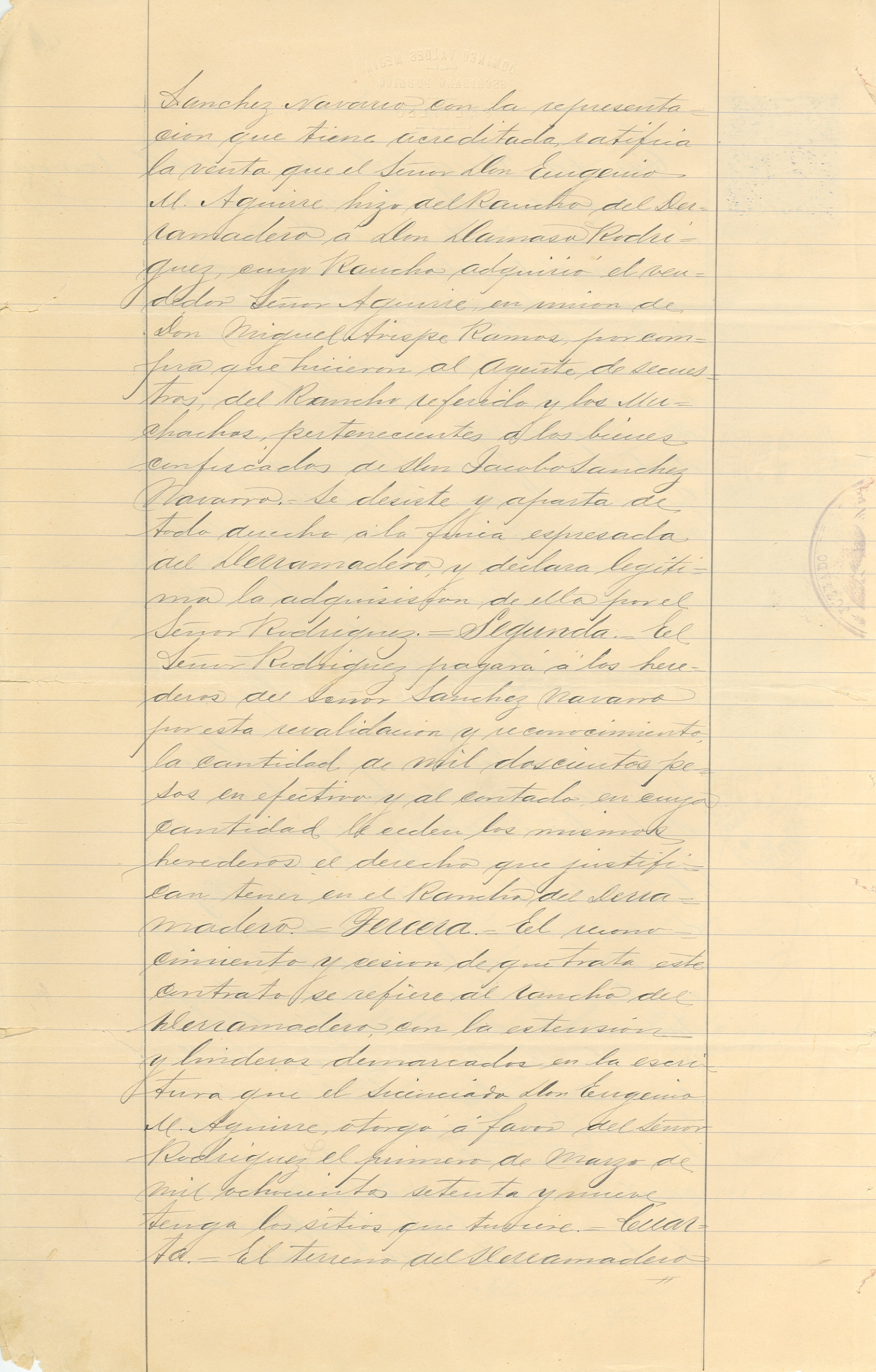 Documento histórico