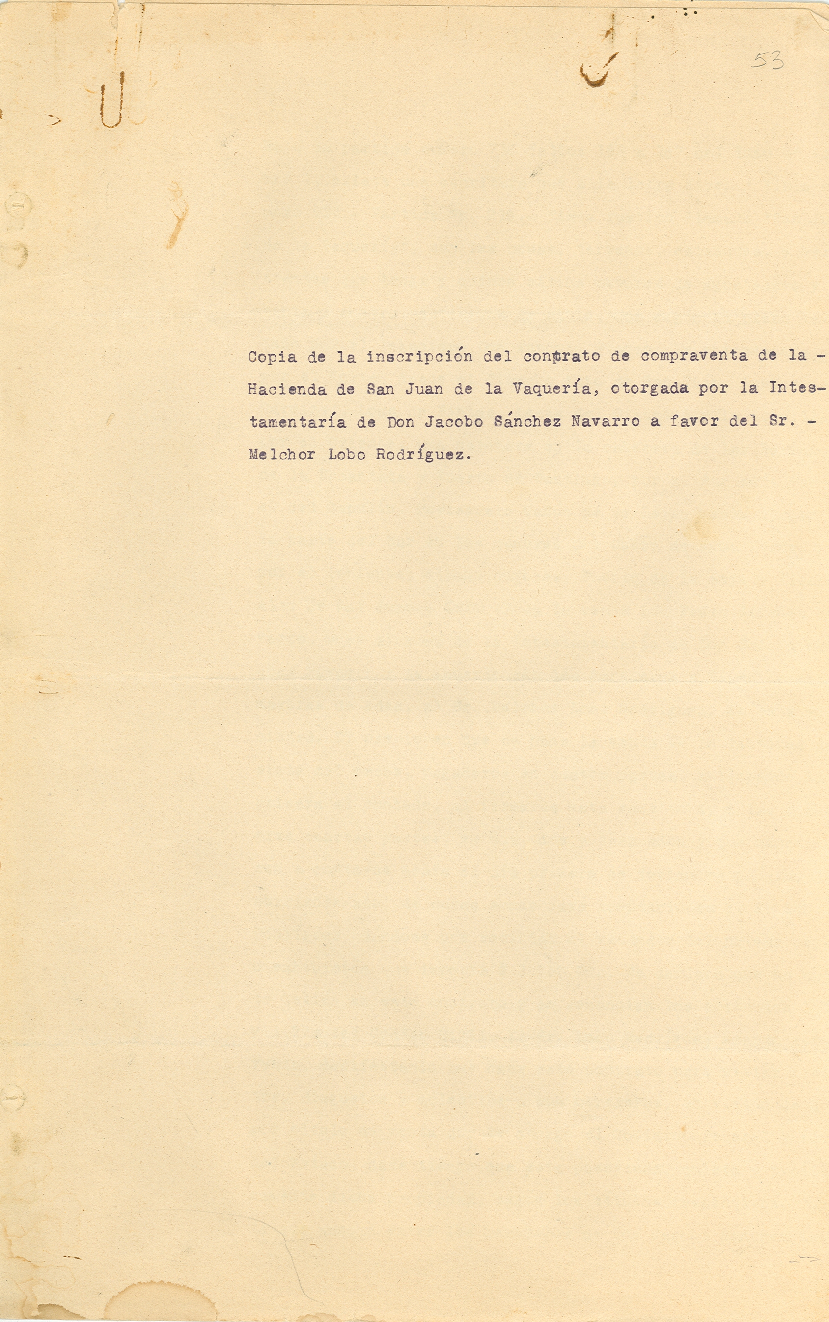 Documento histórico