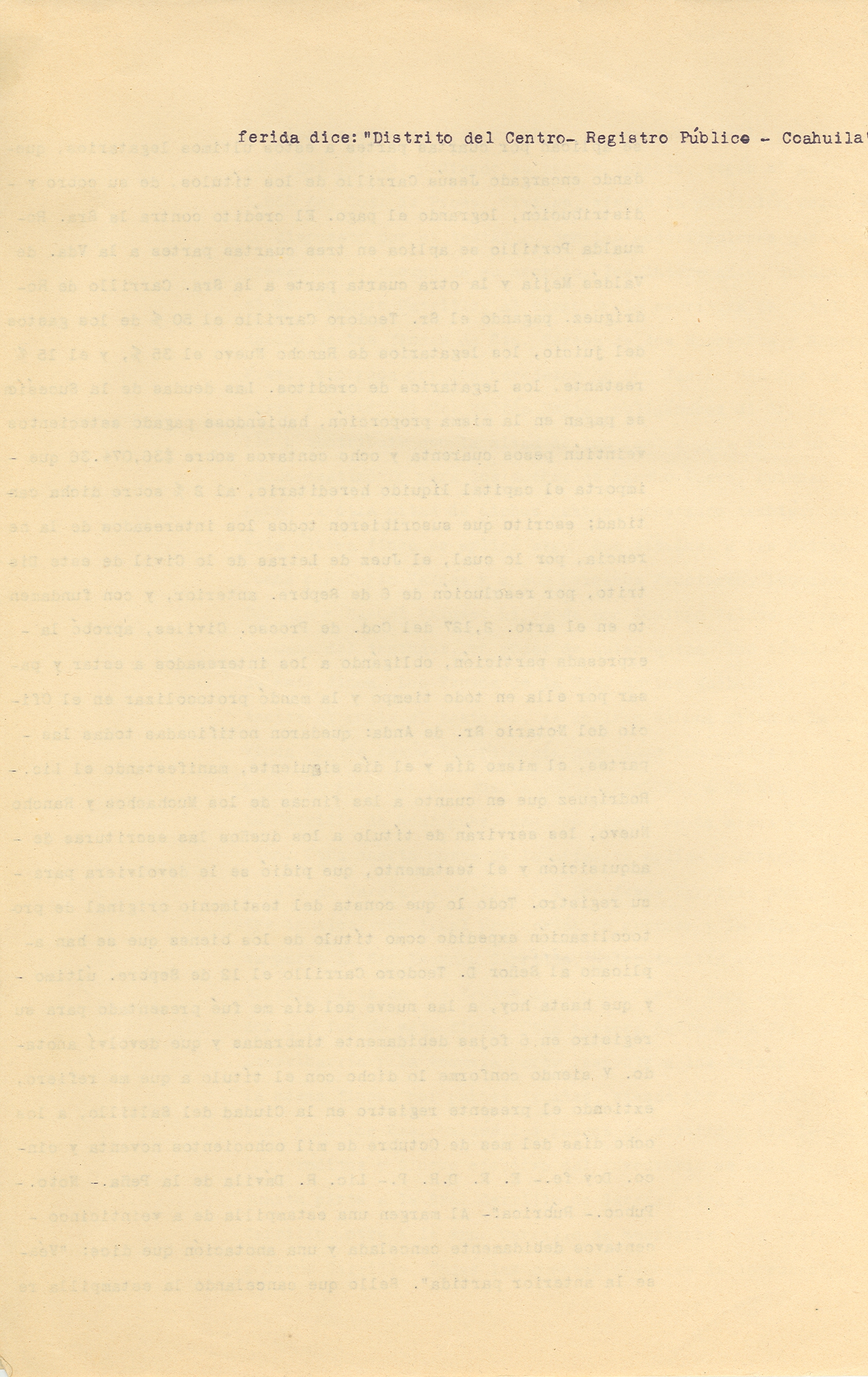 Documento histórico