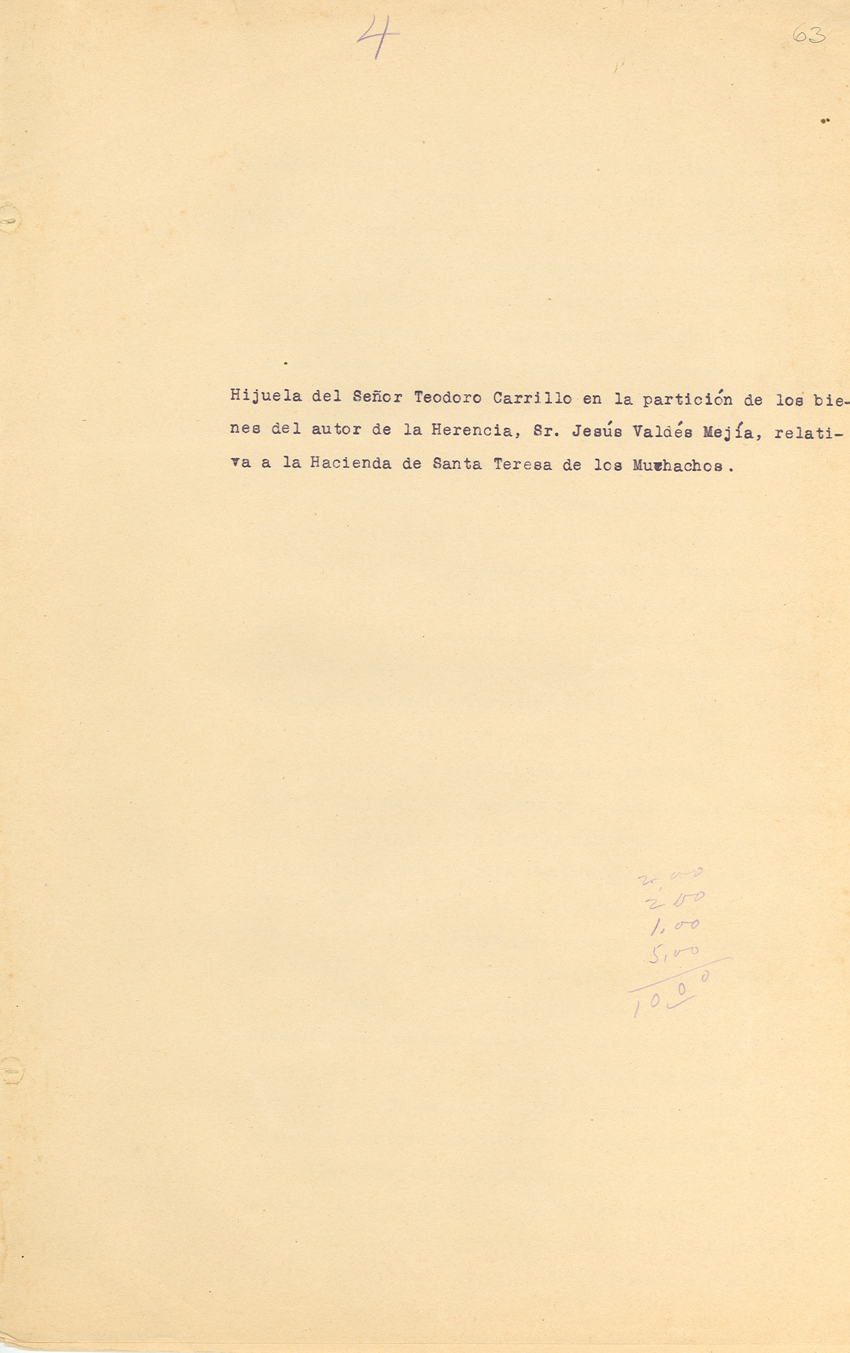 Documento histórico