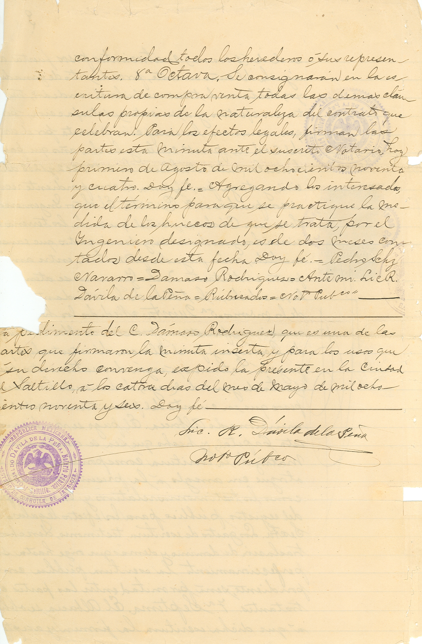 Documento histórico