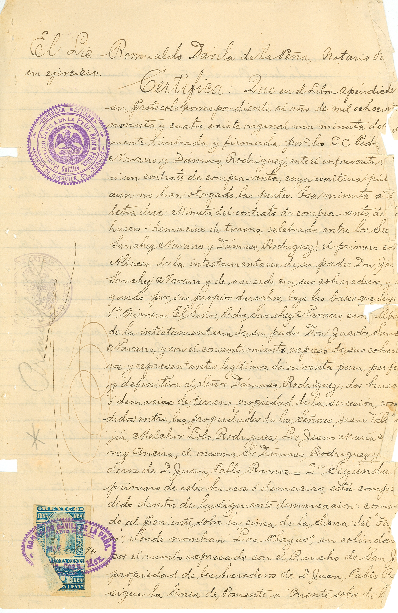 Documento histórico