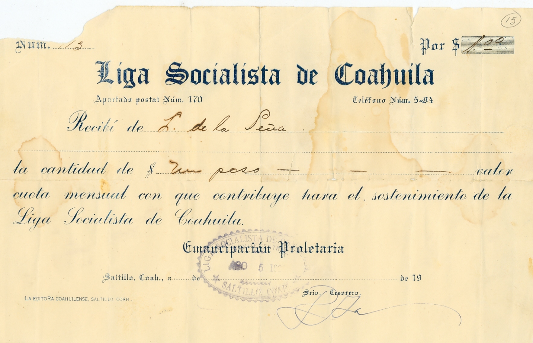 Documento histórico