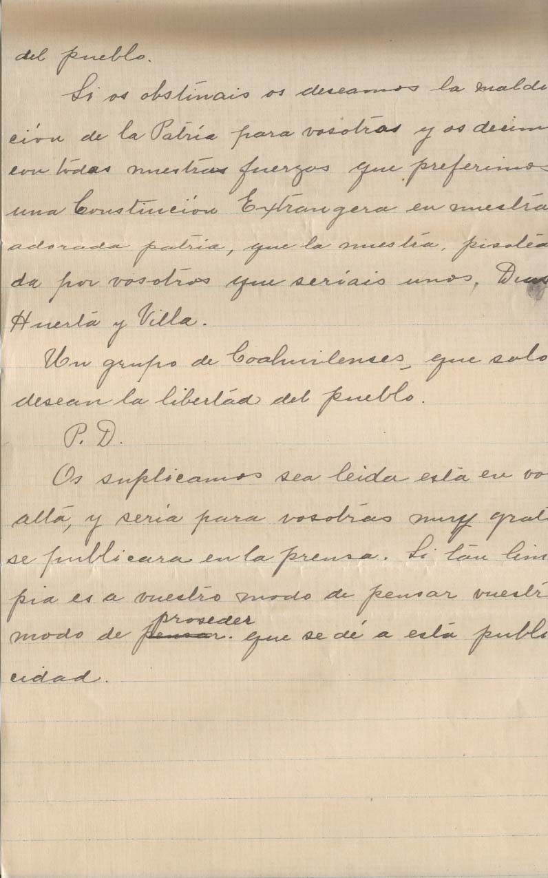 Documento histórico