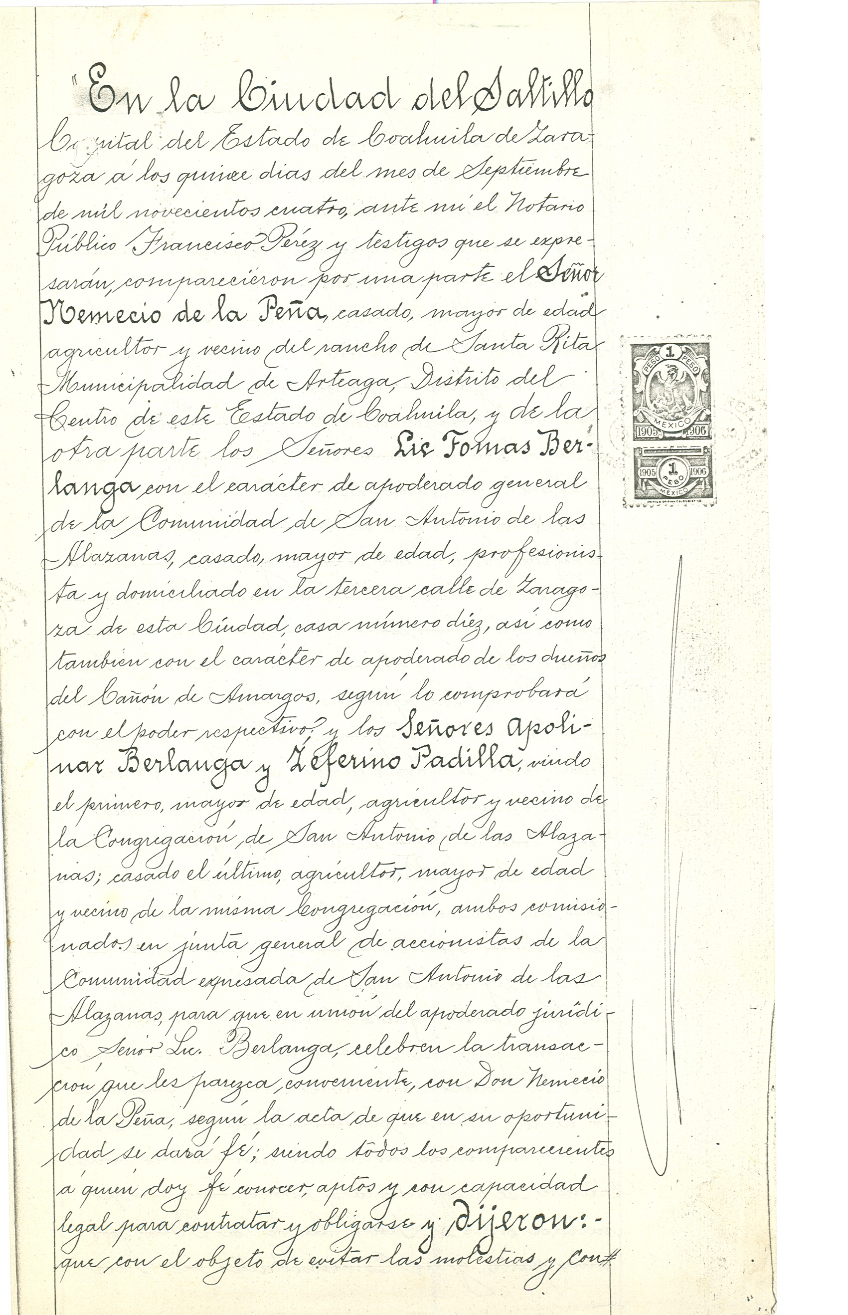 Documento histórico