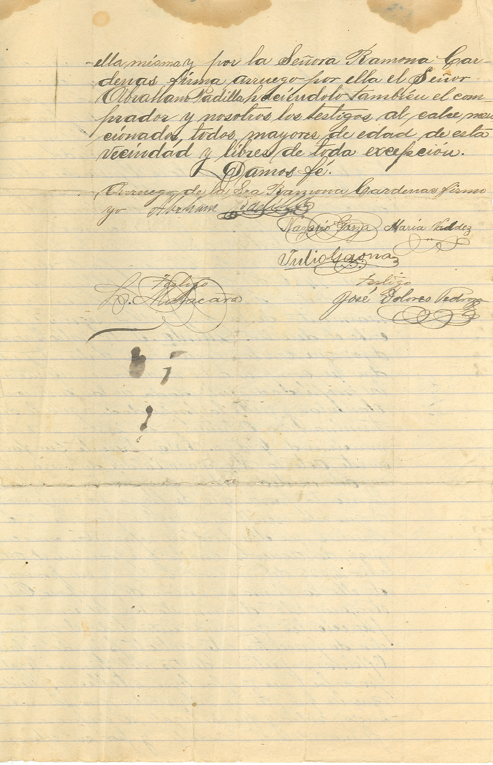 Documento histórico