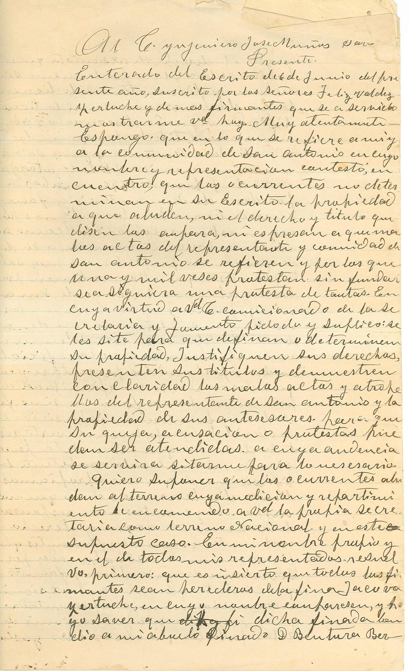 Documento histórico