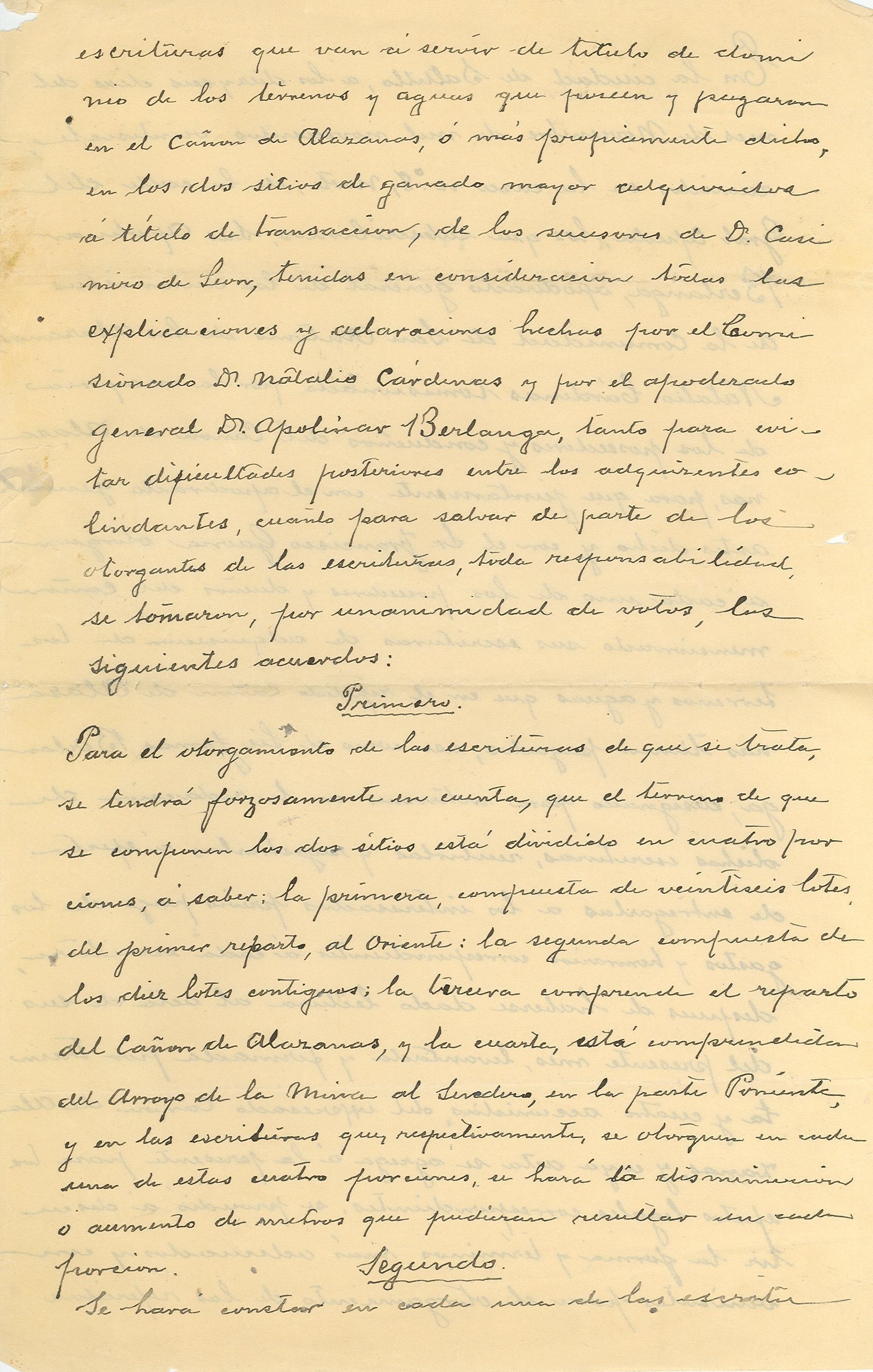 Documento histórico