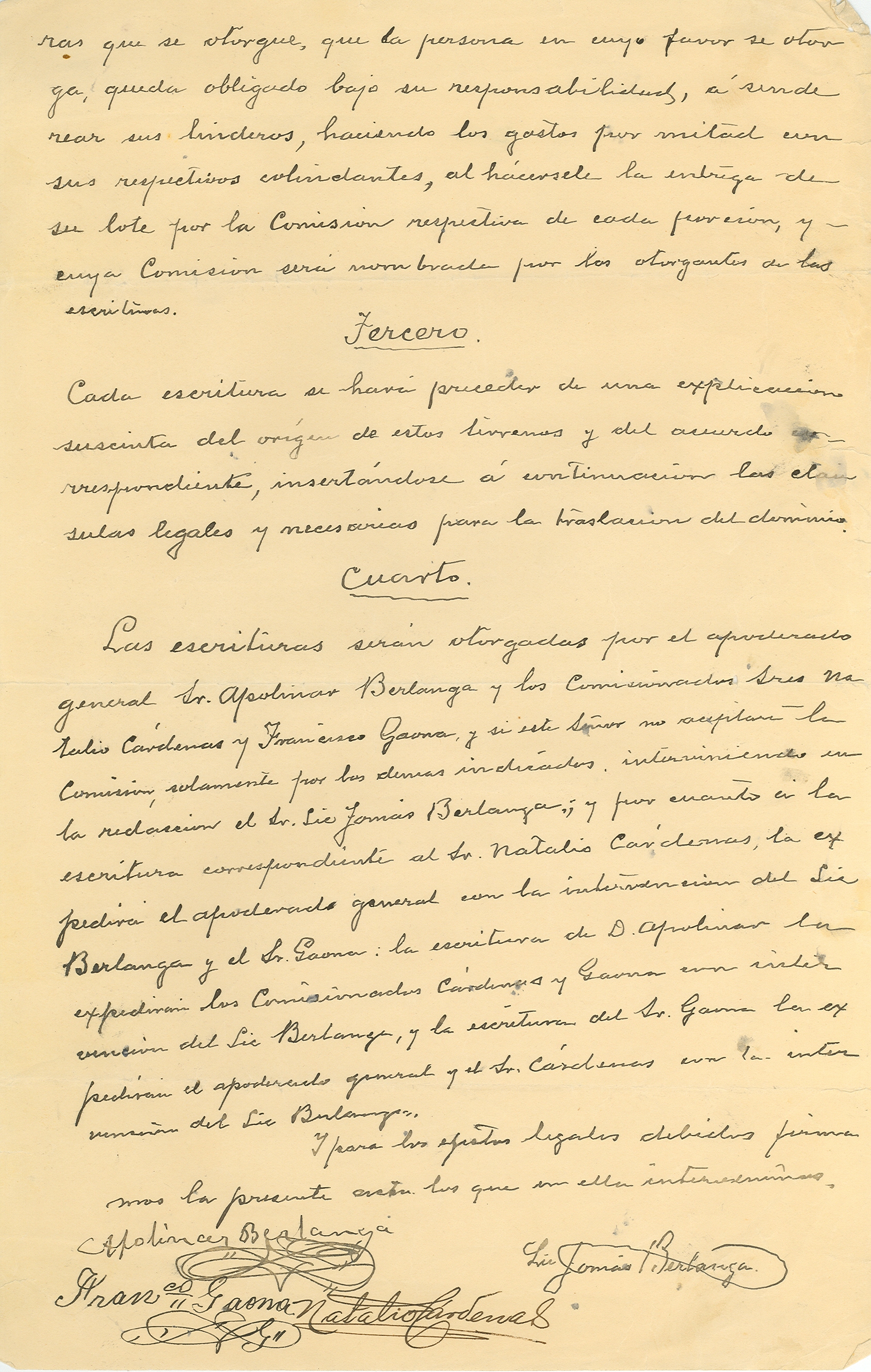 Documento histórico