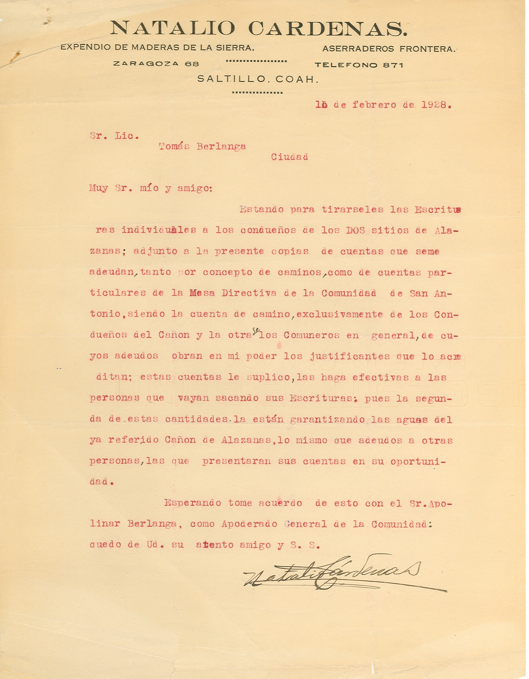 Documento histórico
